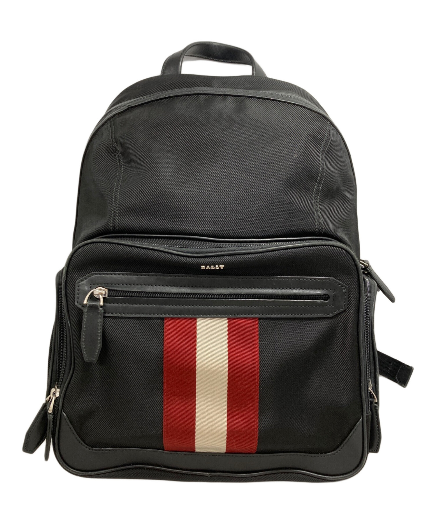 BALLY バックパック　リサイクルレザー　中古 中古・古着通販】BALLY (バリー) バックパック ブラック｜ブランド
