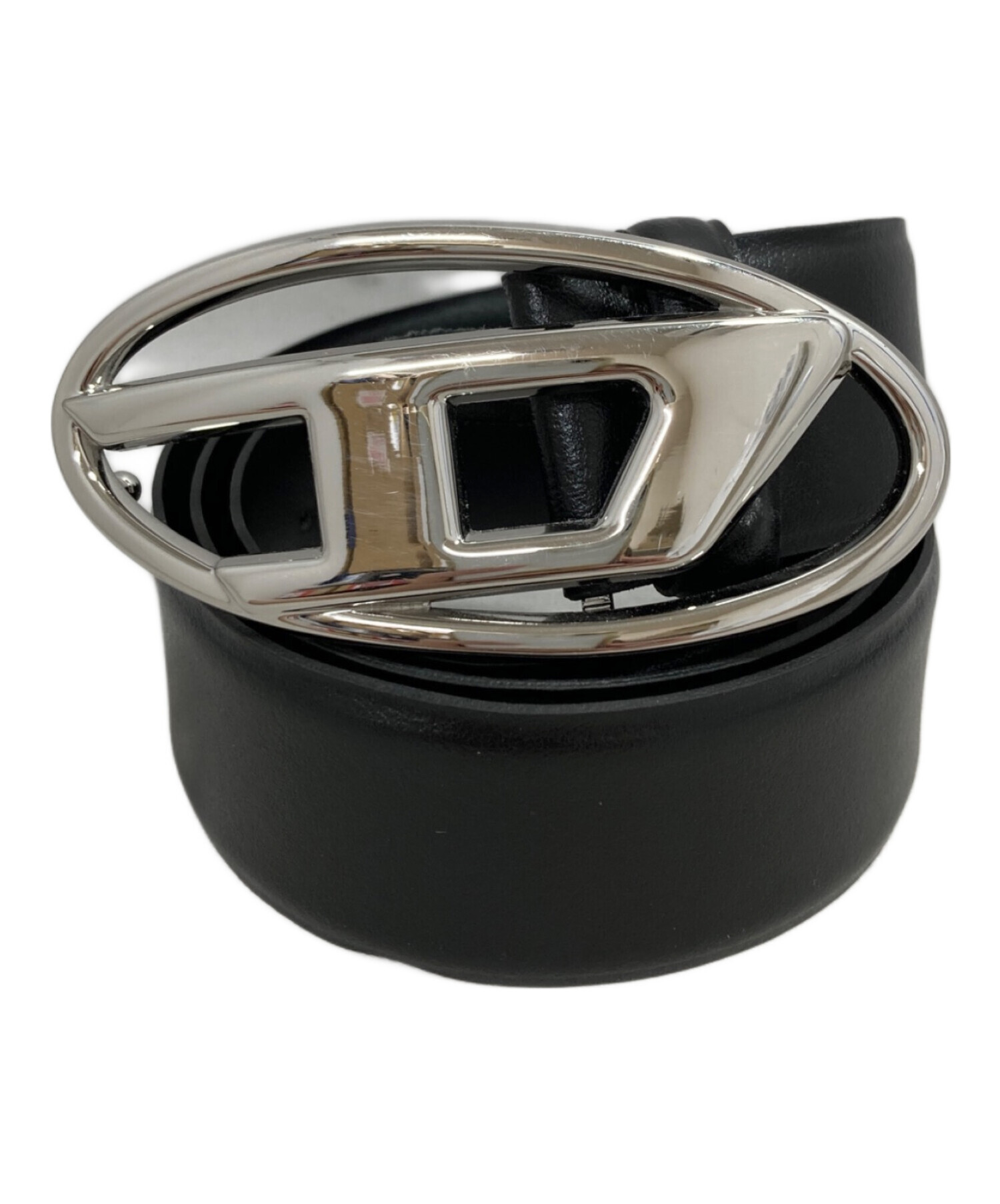 中古・古着通販】DIESEL (ディーゼル) B-1DRレザーベルト ブラック