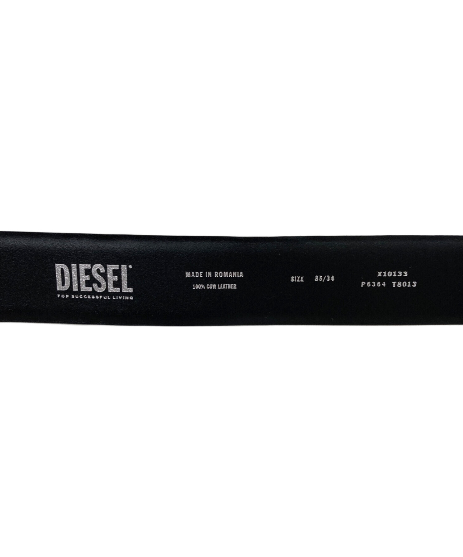 中古・古着通販】DIESEL (ディーゼル) B-1DRレザーベルト ブラック
