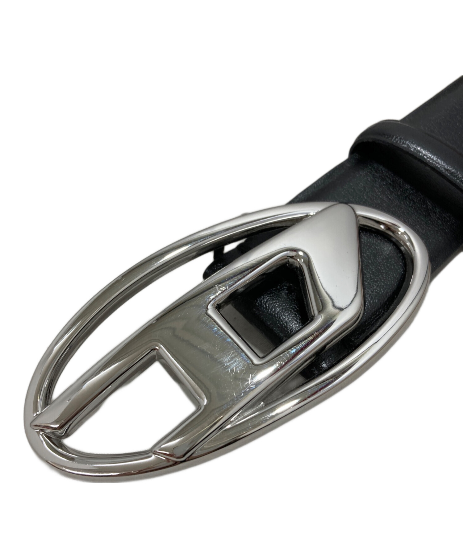 中古・古着通販】DIESEL (ディーゼル) B-1DRレザーベルト ブラック