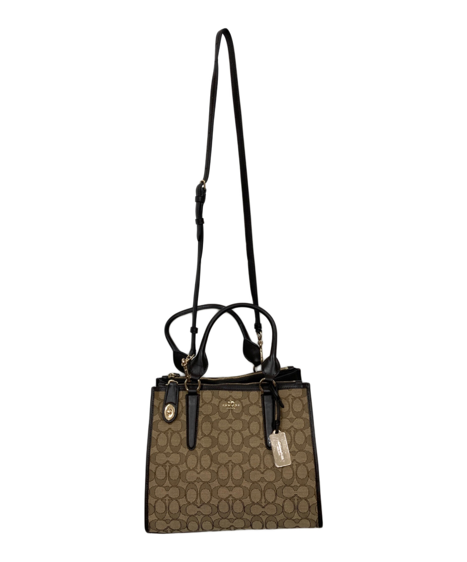 中古・古着通販】COACH (コーチ) トートバッグ ブラウン｜ブランド