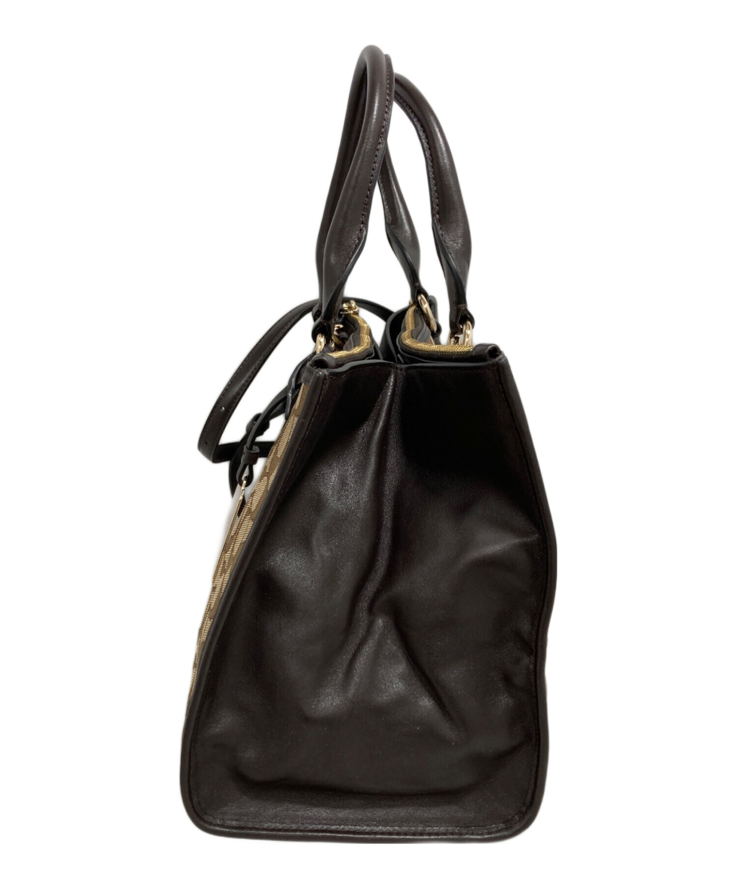 中古・古着通販】COACH (コーチ) トートバッグ ブラウン｜ブランド