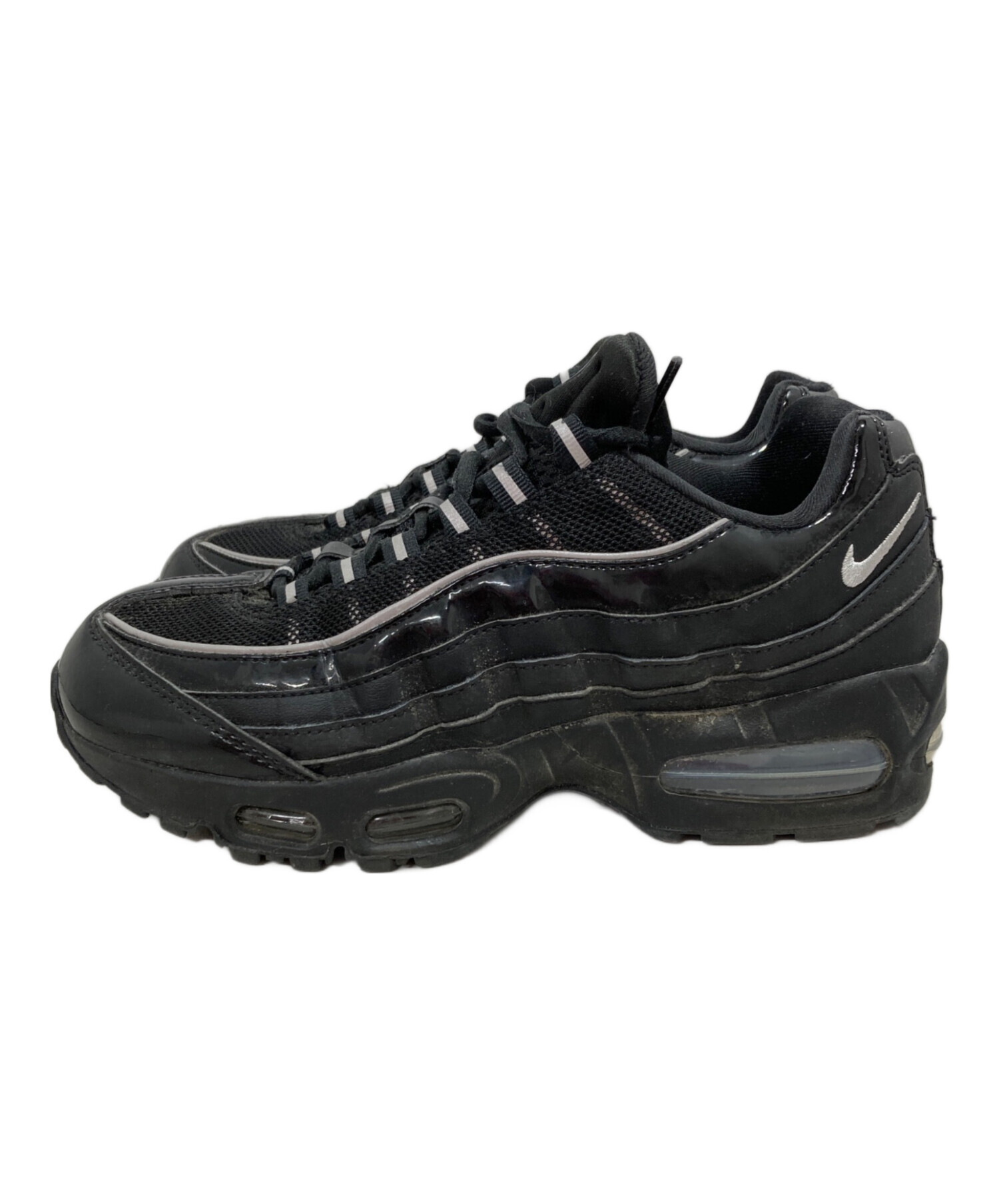 Nike Air Max 95 ブラック スニーカー 中古 中古・古着通販】NIKE (ナイキ) AIR MAX 95 ブラック サイズ:25