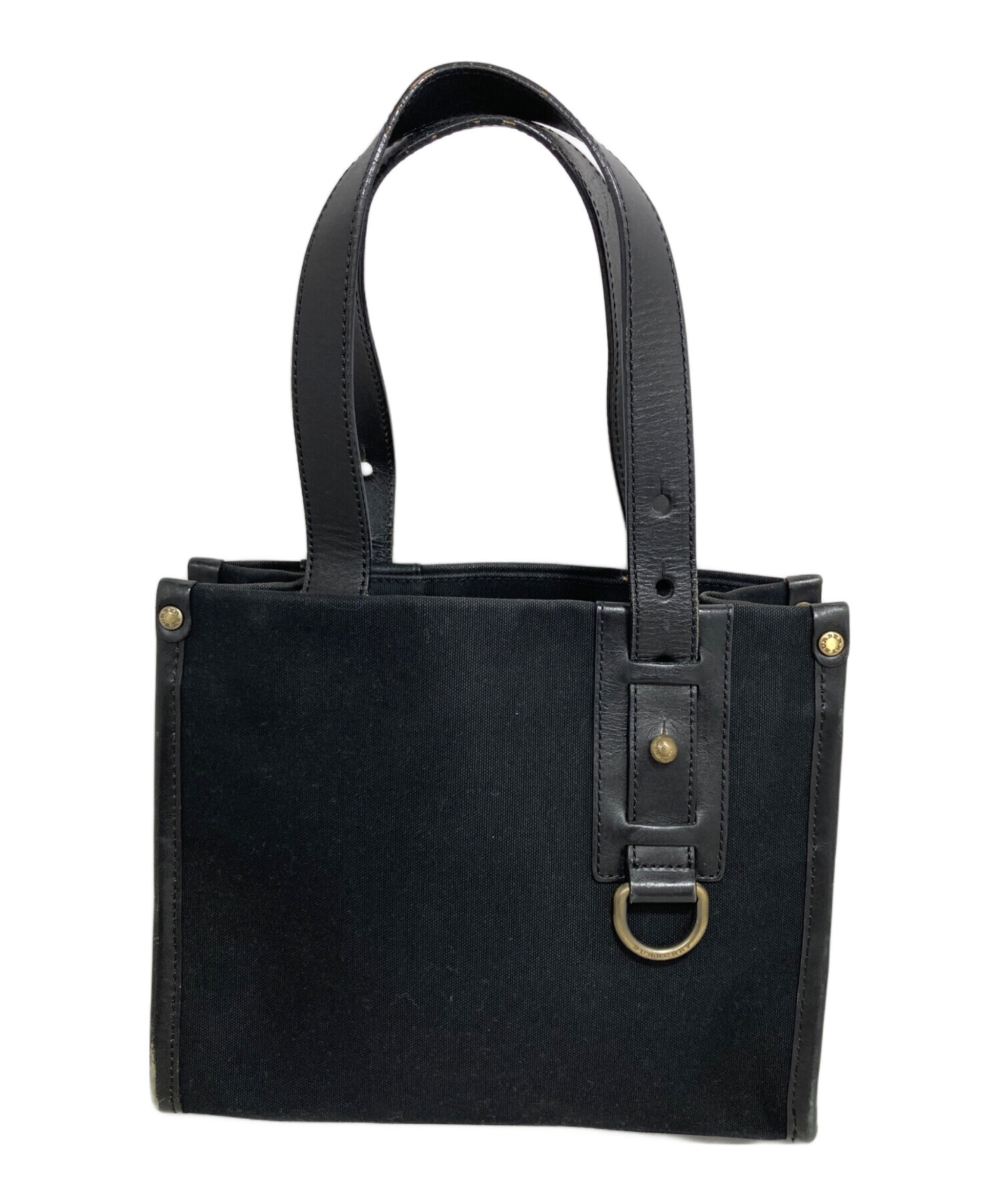 中古・古着通販】BURBERRY (バーバリー) ハンドバッグ ブラック