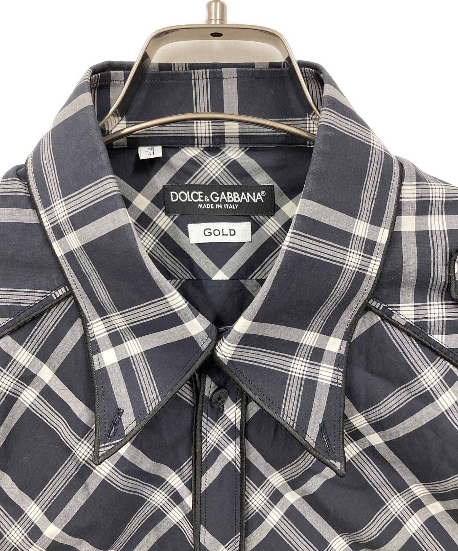 中古・古着通販】DOLCE & GABBANA (ドルチェ＆ガッバーナ) 長袖シャツ