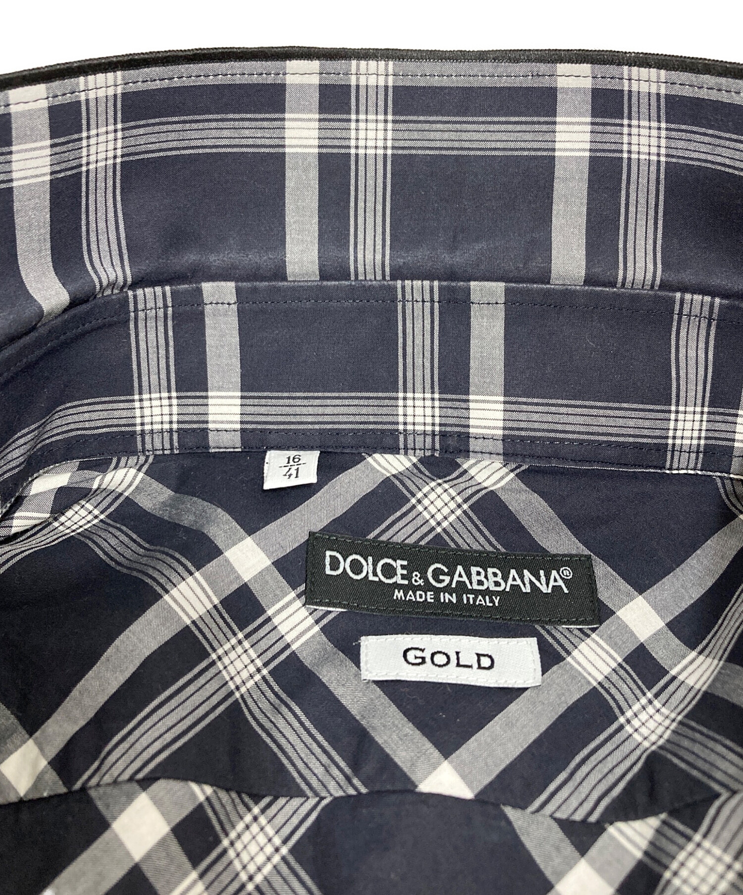 中古・古着通販】DOLCE & GABBANA (ドルチェ＆ガッバーナ) 長袖シャツ
