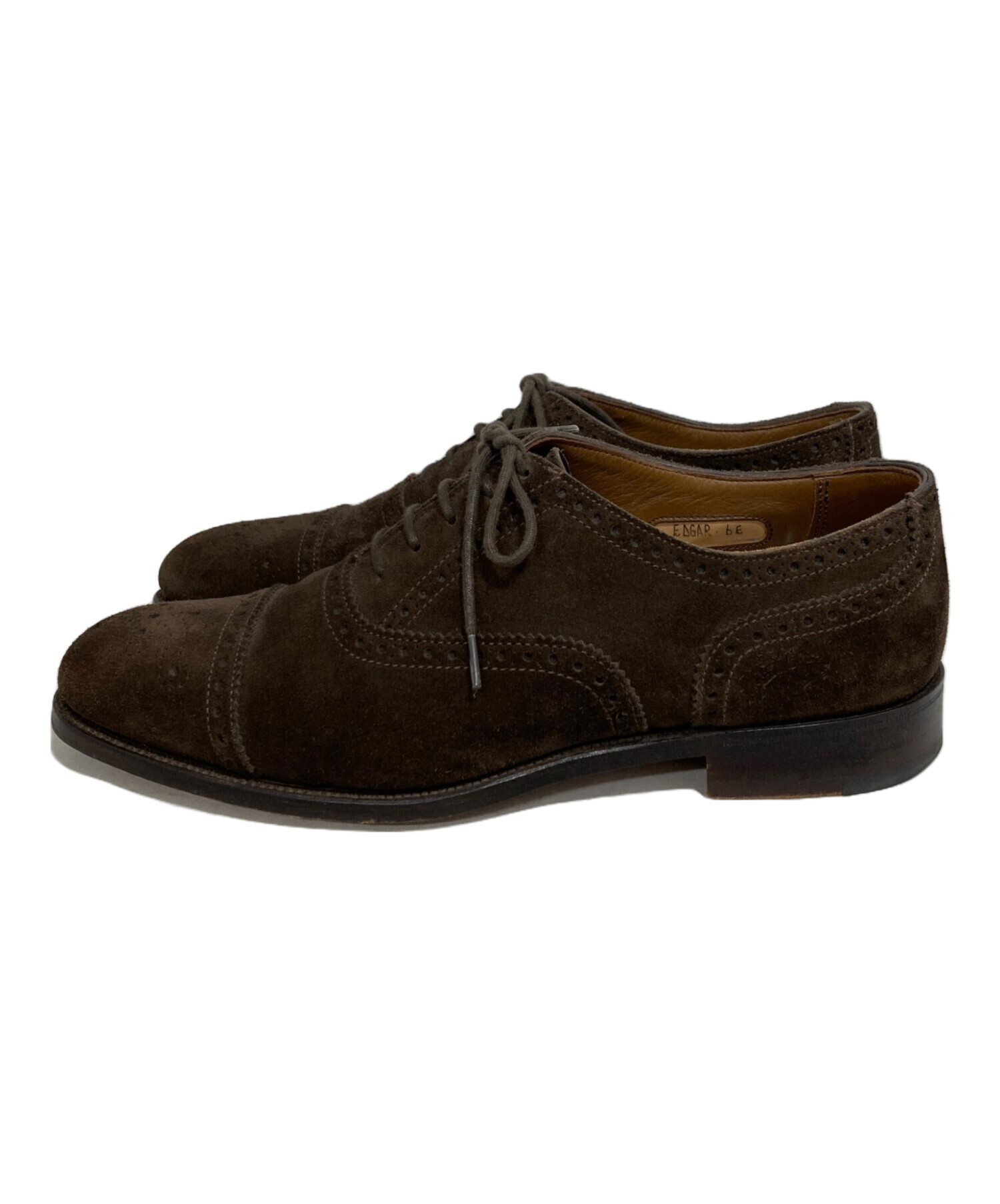 アルフレッドサージェント ブラックスエード 9.5 中古・古着通販】Alfred Sargent (アルフレッドサージェント