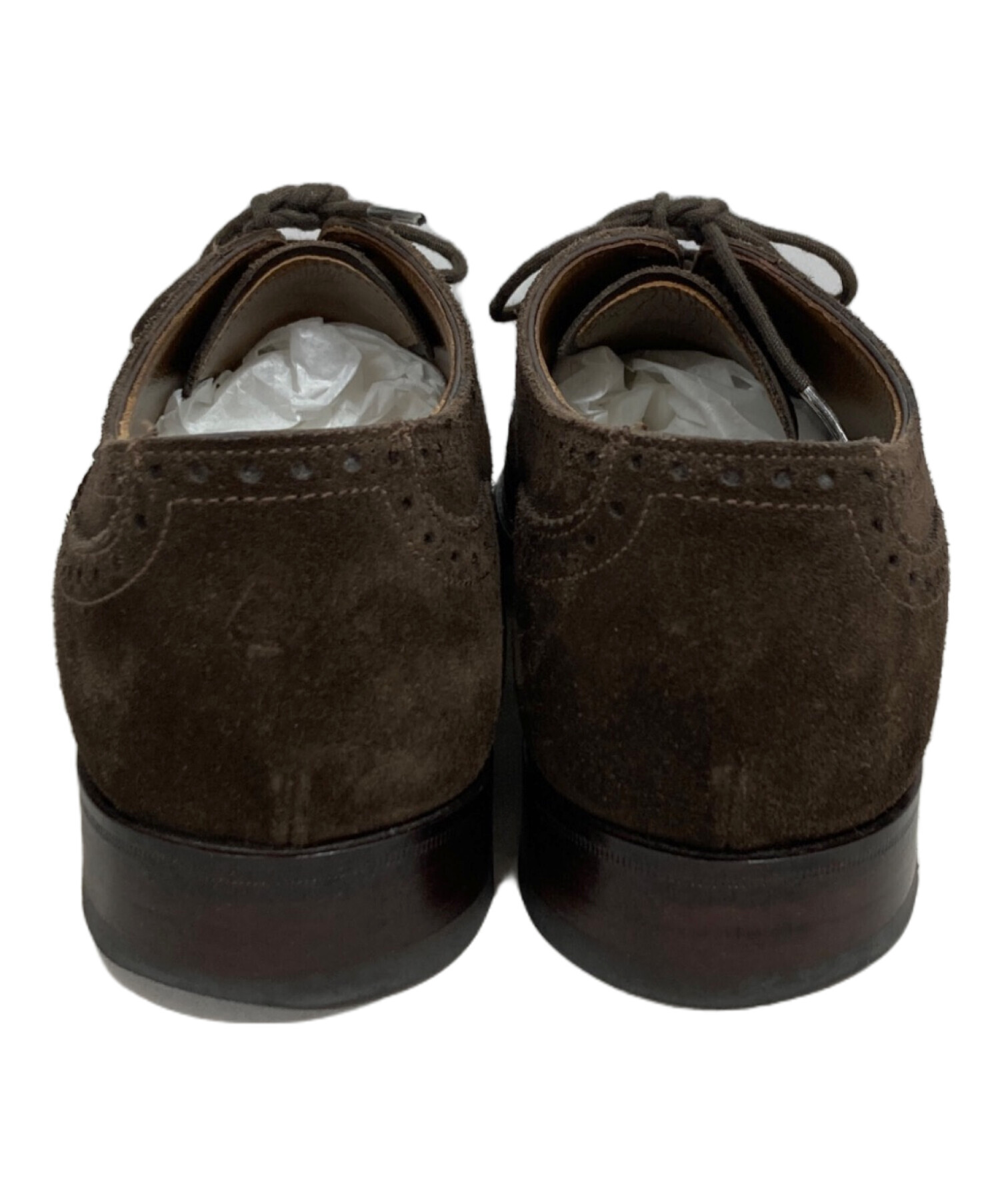 アルフレッドサージェント ブラックスエード 9.5 中古・古着通販】Alfred Sargent (アルフレッドサージェント