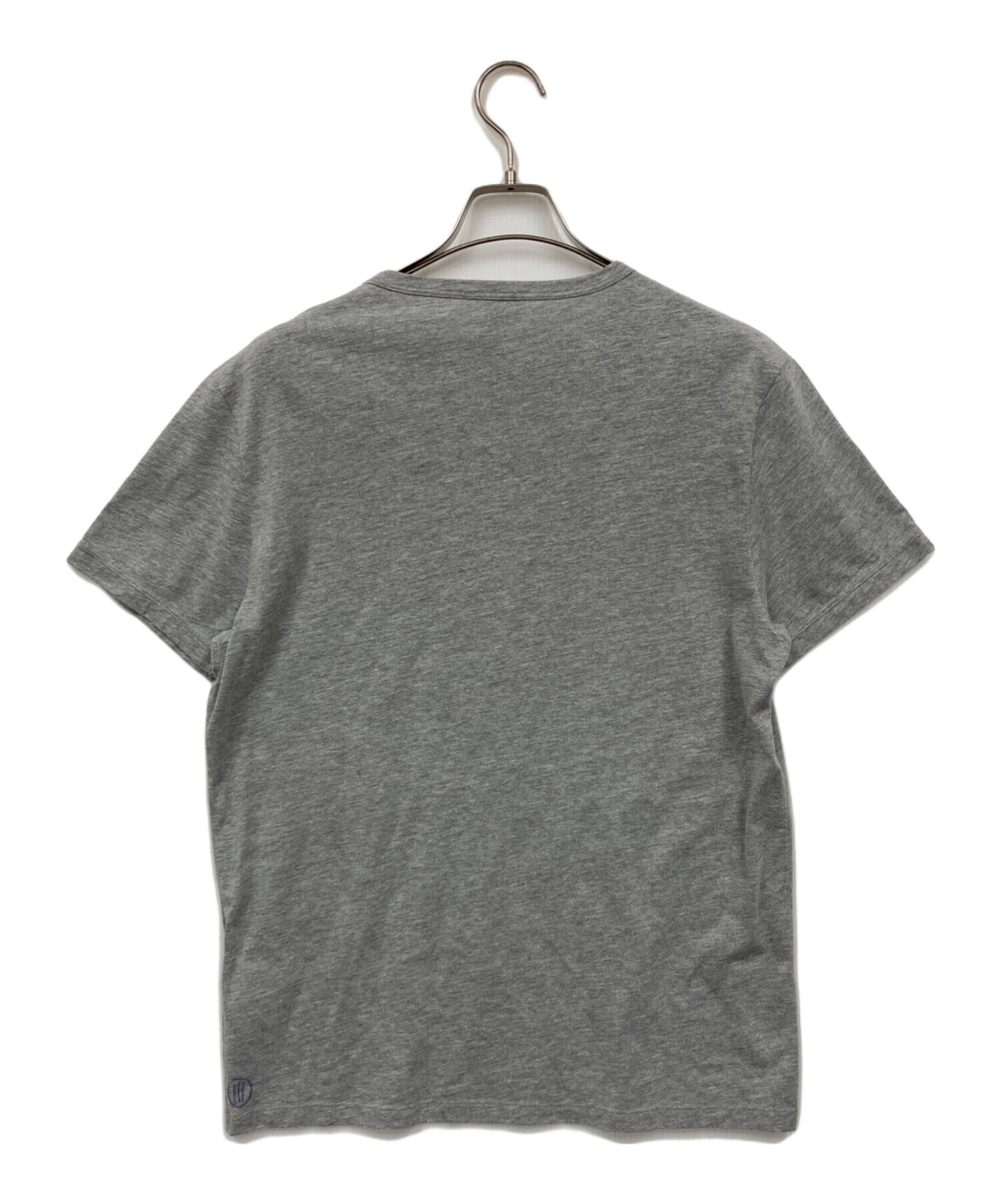 MONCLER クルーネック Tシャツ グレー 中古・古着通販】MONCLER (モンクレール) Tシャツ グレー サイズ:L