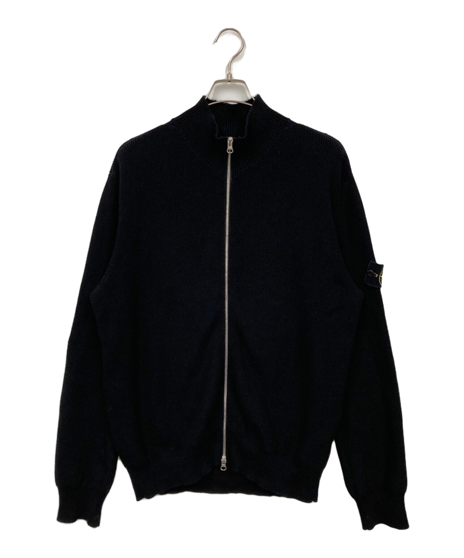 【26年モデル美品】STONE  ドライバーズニット ブラック 中古・古着通販】STONE ISLAND (ストーンアイランド) ドライバーズ