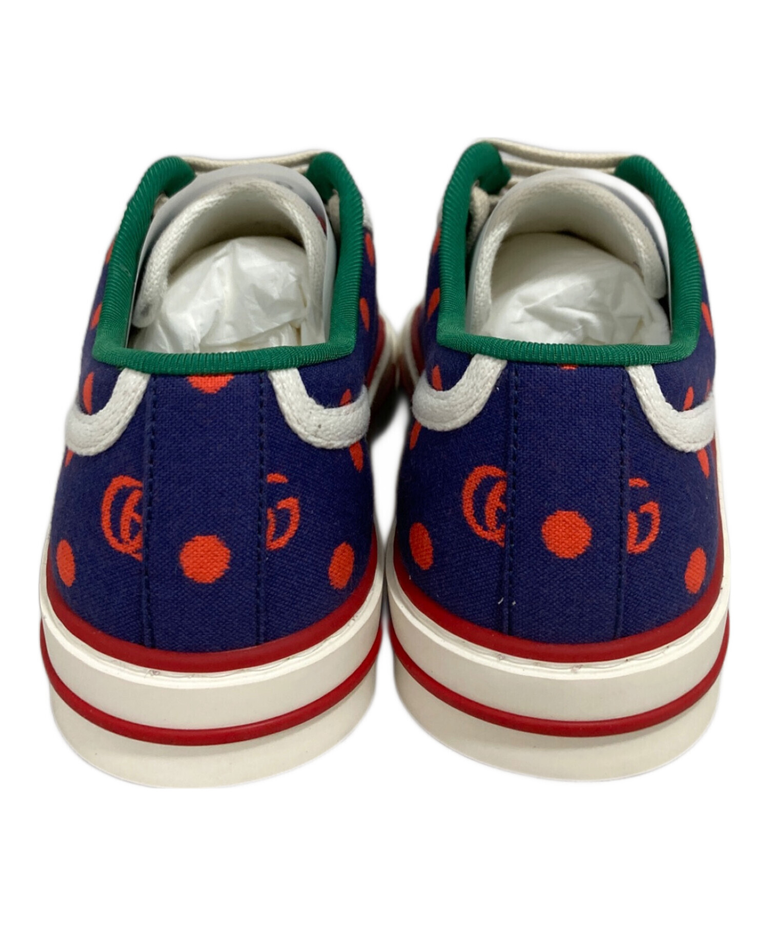 中古・古着通販】GUCCI (グッチ) スニーカー ネイビー サイズ:36