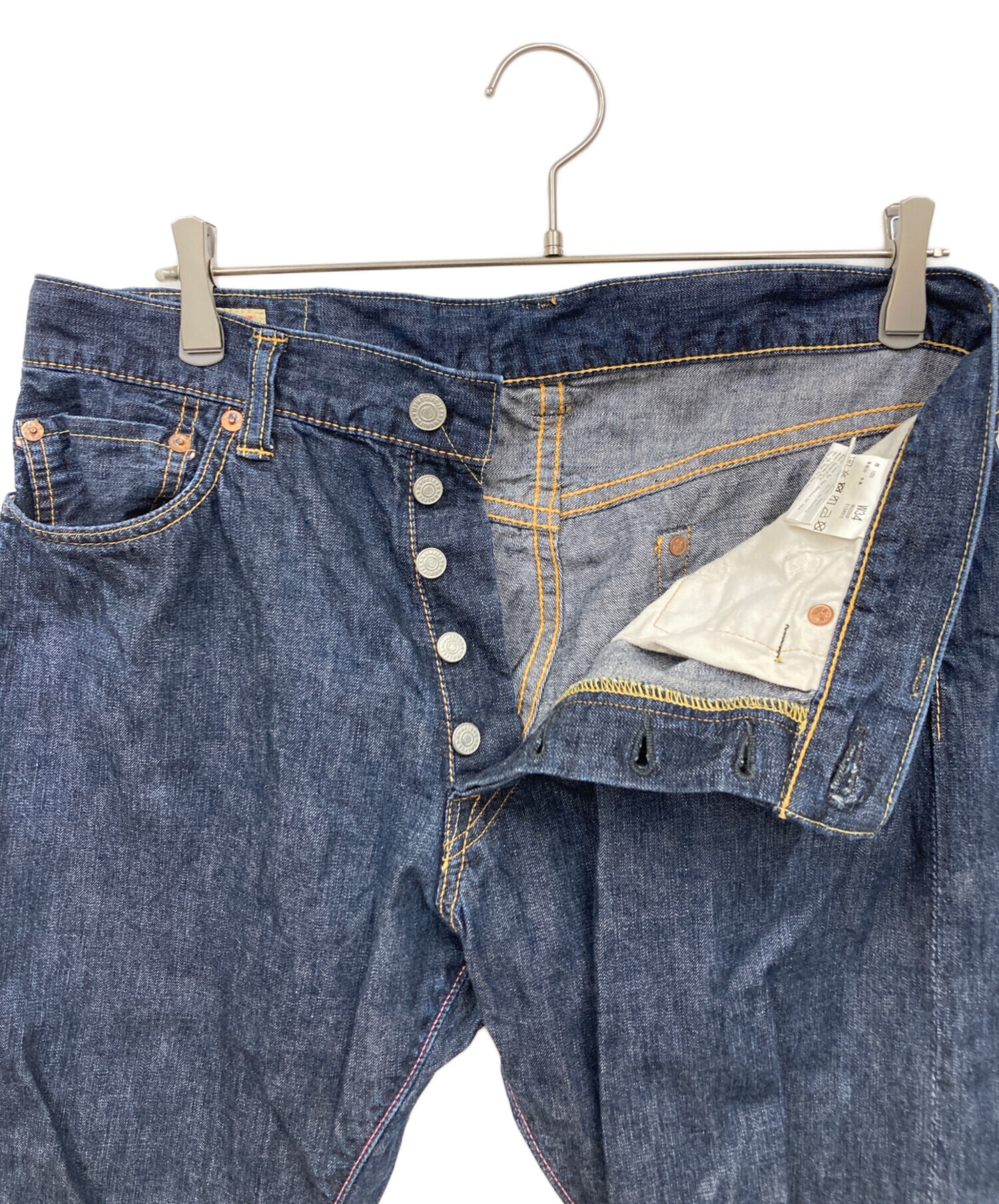 桃太郎ジーンズハーフパンツ 36 インディゴ グリーン アメカジ 楽天 