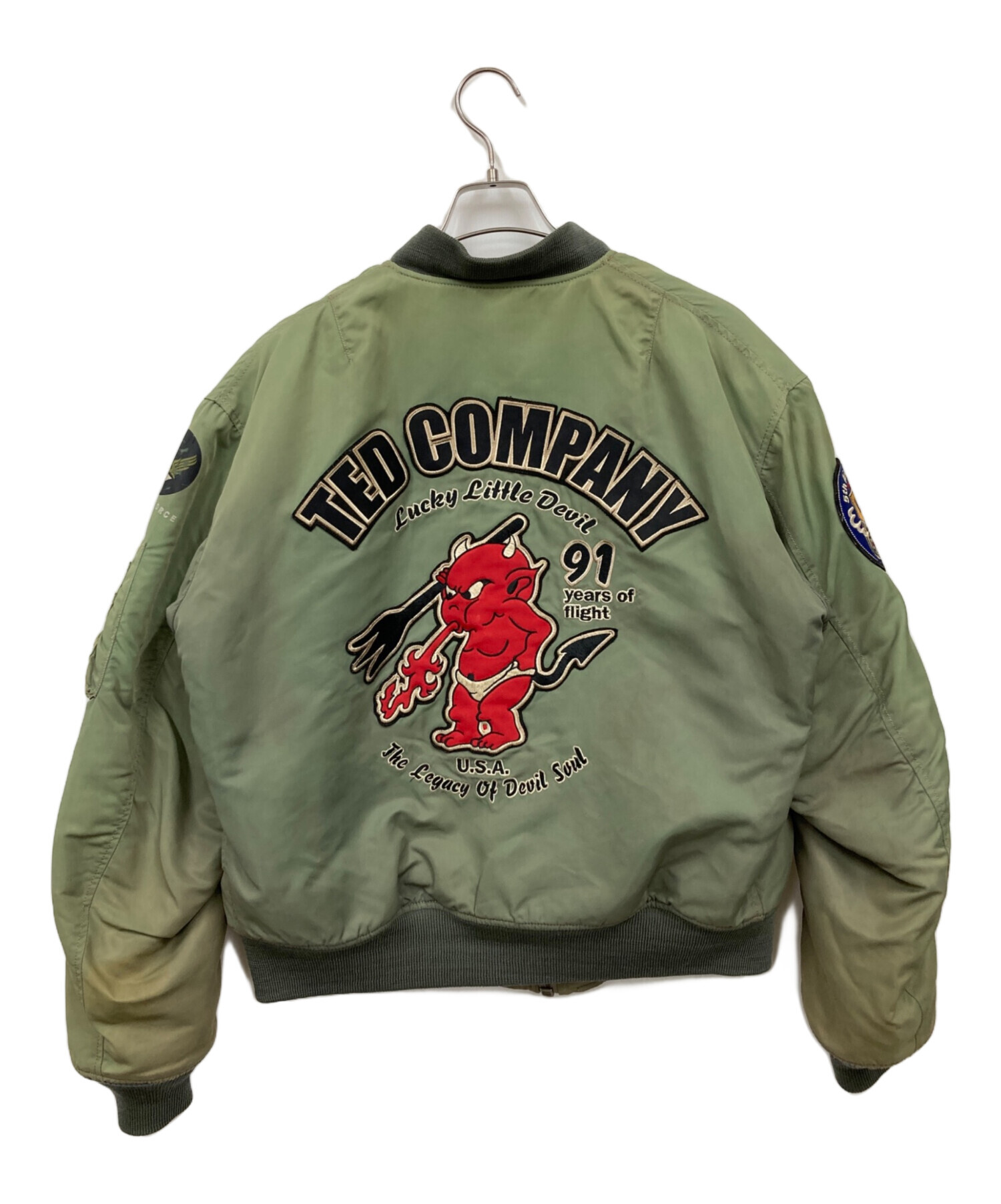テッドカンパニー TED COMPANY ブルゾン 中古・古着通販】TED COMPANY (テッドカンパニー) MA-1ジャケット