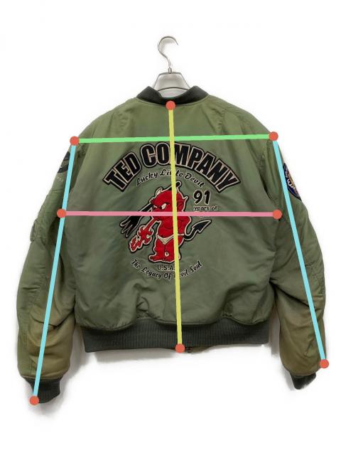 ジャケット・アウター TE's Co. 中古・古着通販】TED COMPANY (テッドカンパニー) MA-1ジャケット