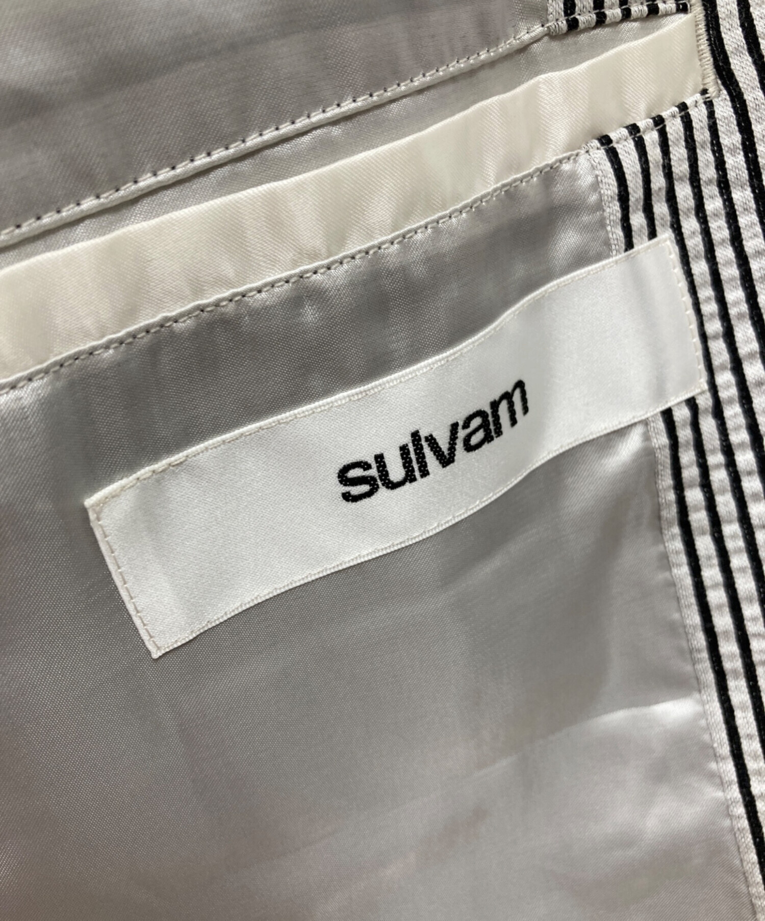 中古・古着通販】sulvam (サルバム) テーラードジャケット グレー