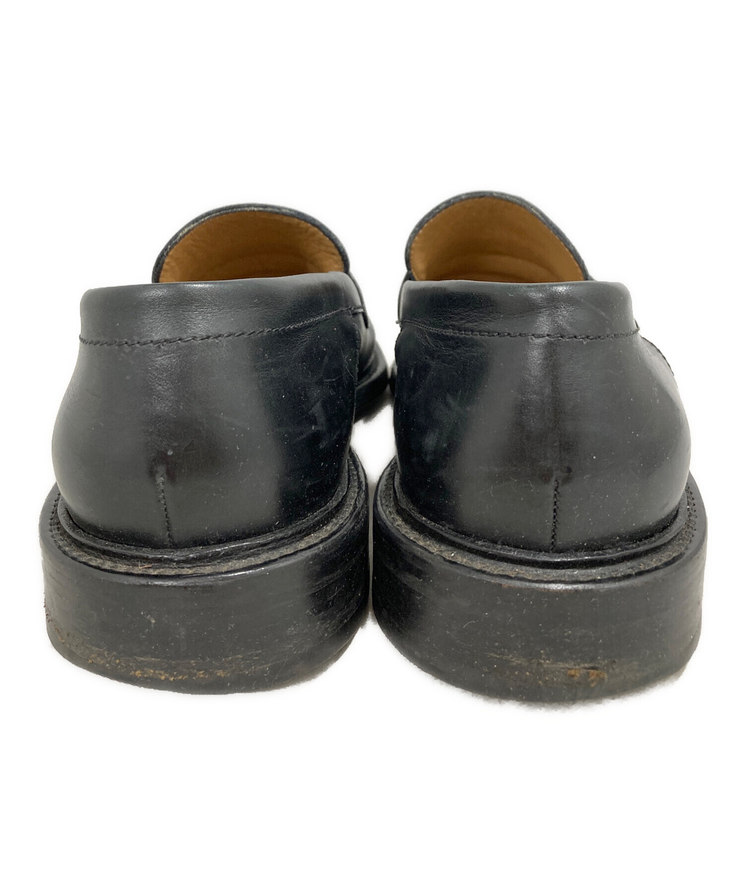 【中古】「未使用品」バリーファイア 中古・古着通販】BALLY (バリー) ローファー ブラック サイズ:8 1/2
