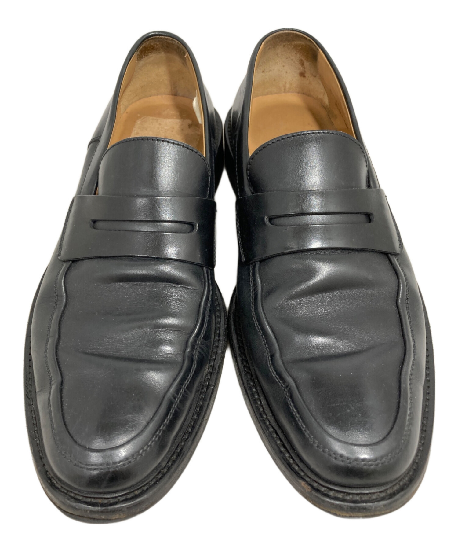 中古・古着通販】BALLY (バリー) ローファー ブラック サイズ:8 1/2