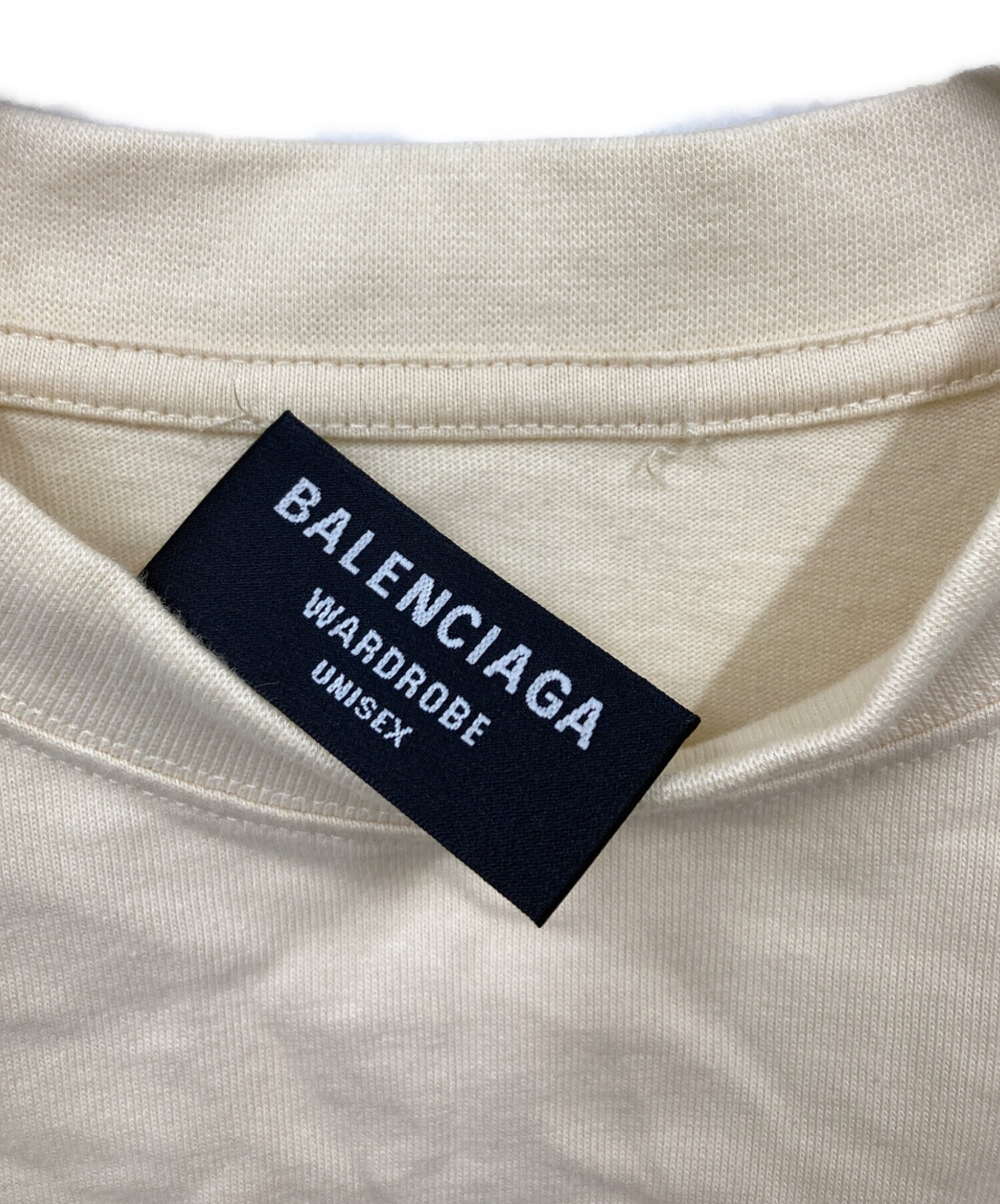 【BALENCIAGA】ベージュ Tシャツ 140サイズ 【新品タグ付き】 中古・古着通販】BALENCIAGA (バレンシアガ) Tシャツ ベージュ サイズ