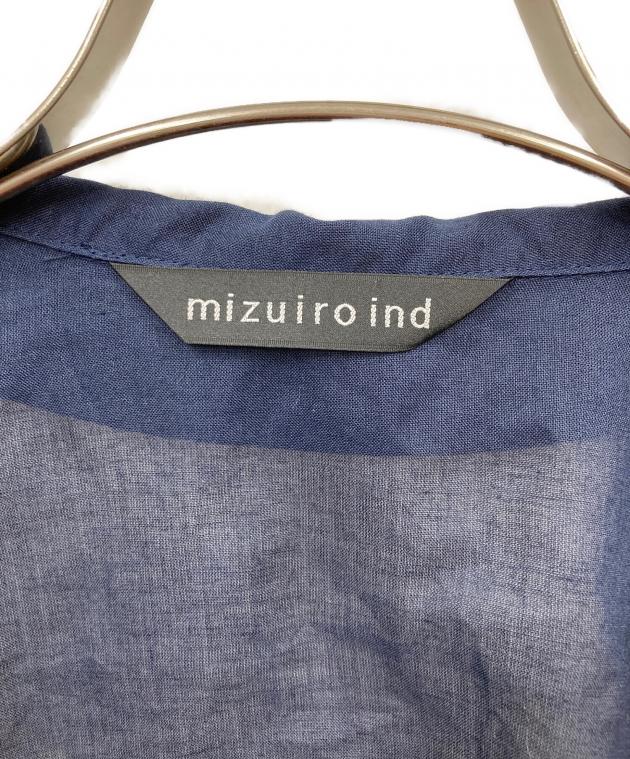 中古・古着通販】mizuiro-ind (ミズイロインド) リネン混シャツ