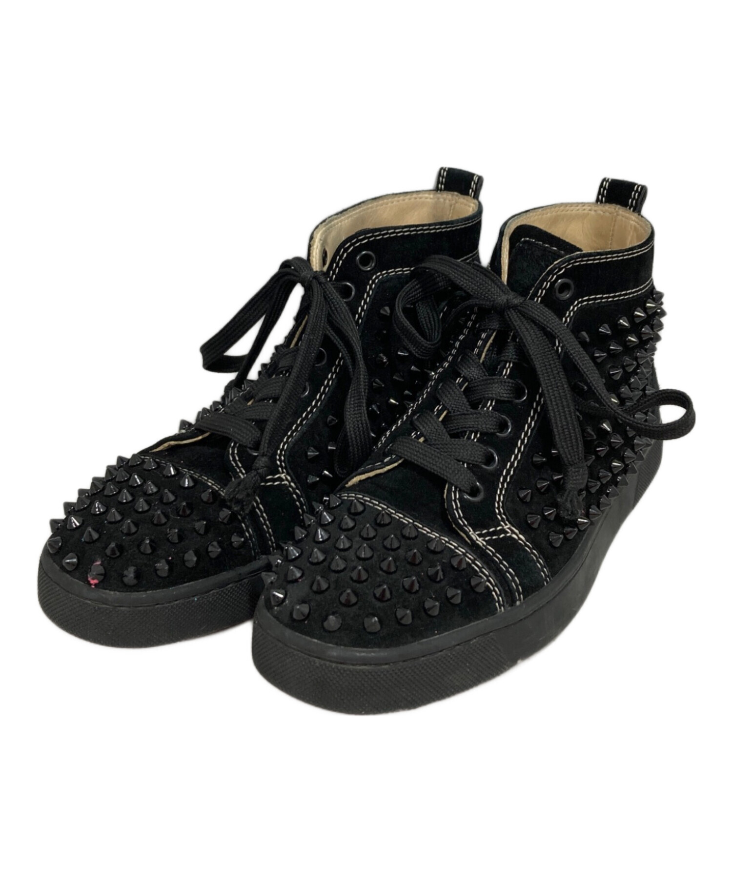 クリスチャンルブタンChristian Louboutin ハイカットスニーカー 中古・古着通販】Christian Louboutin (クリスチャン・ルブタン