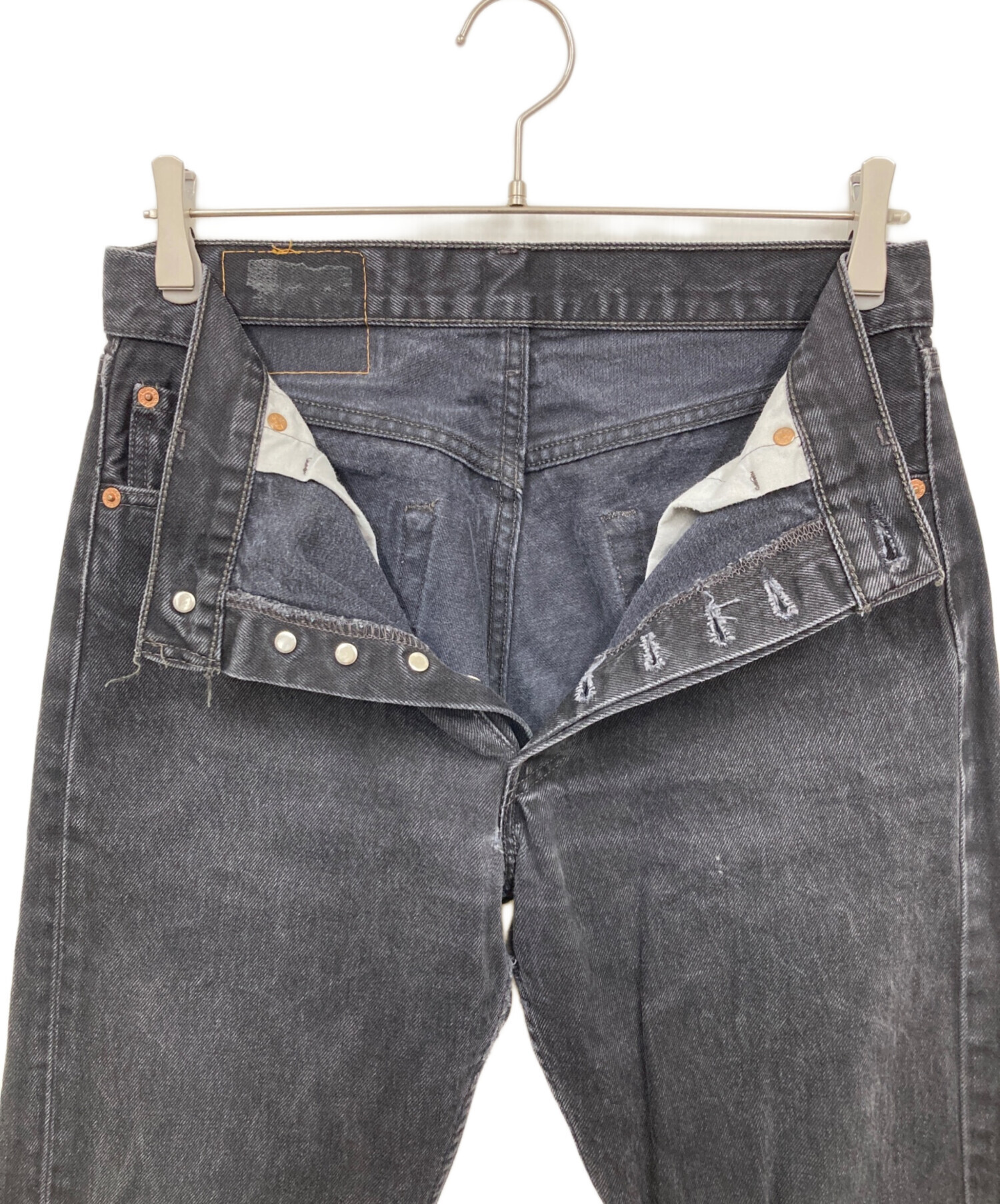 中古・古着通販】LEVI'S (リーバイス) 501 デニムパンツ ブラック