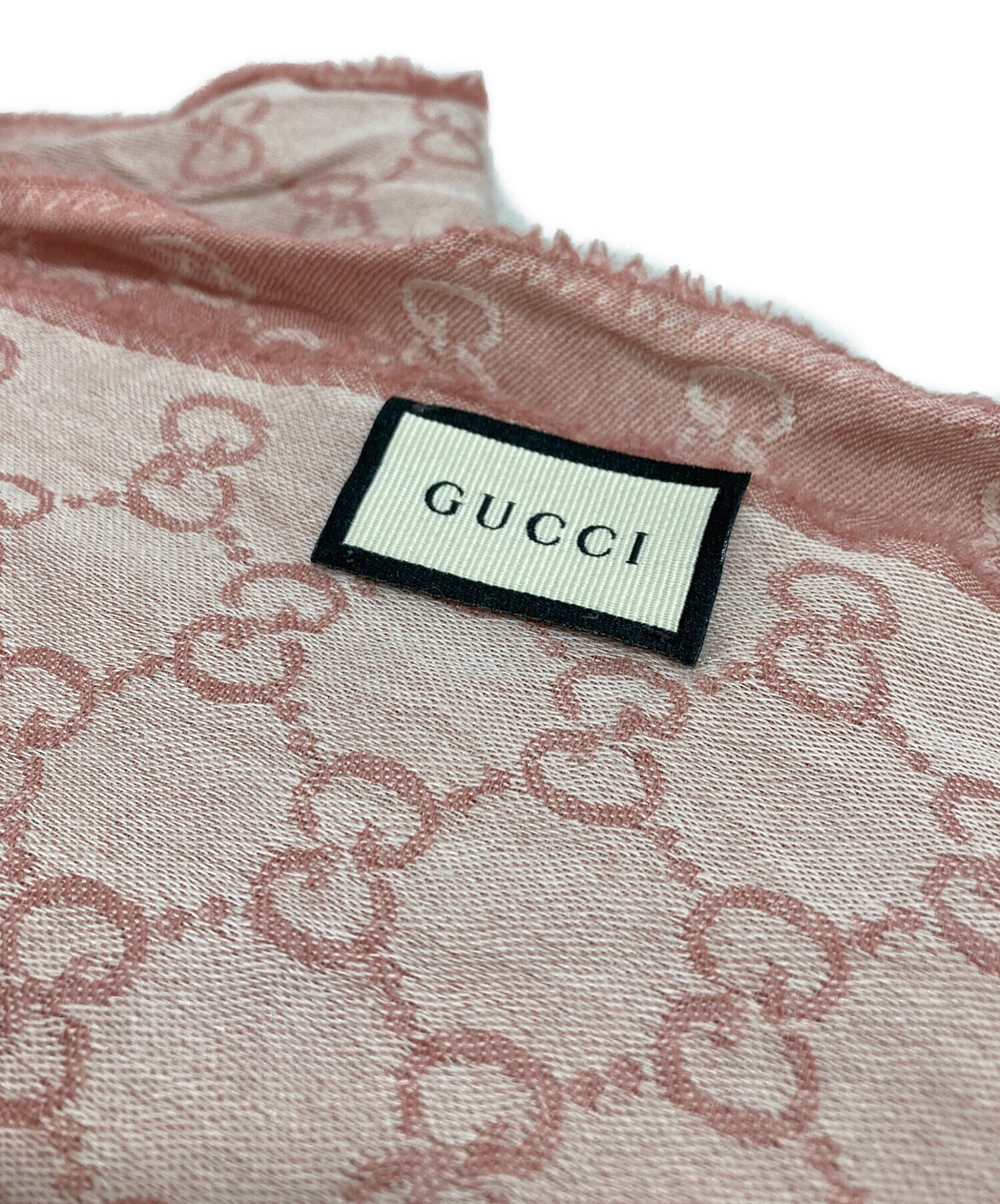 中古・古着通販】GUCCI (グッチ) スカーフ ピンク｜ブランド・古着通販