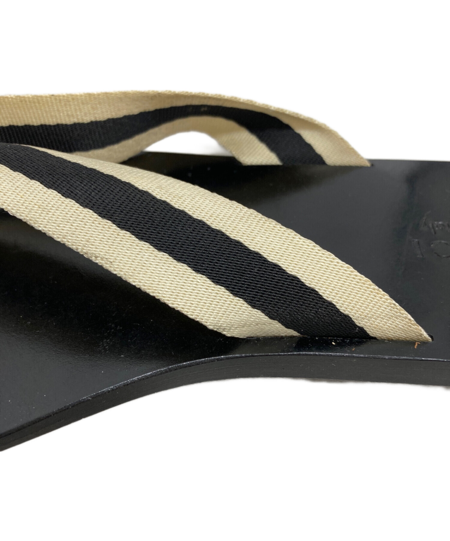 中古・古着通販】GUCCI (グッチ) サンダル ブラック サイズ:9