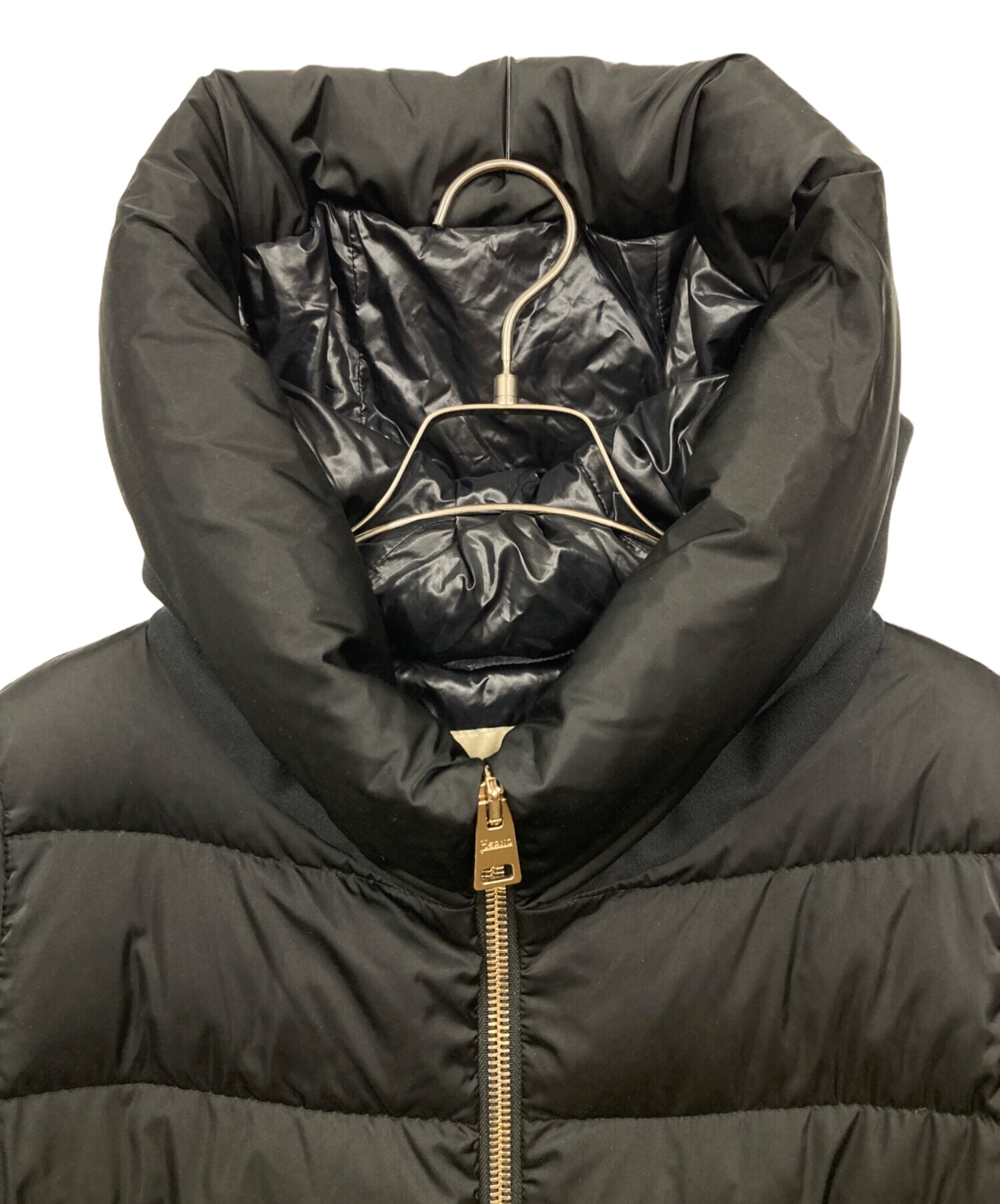 中古・古着通販】HERNO (ヘルノ) ダウンコート ブラック サイズ:42