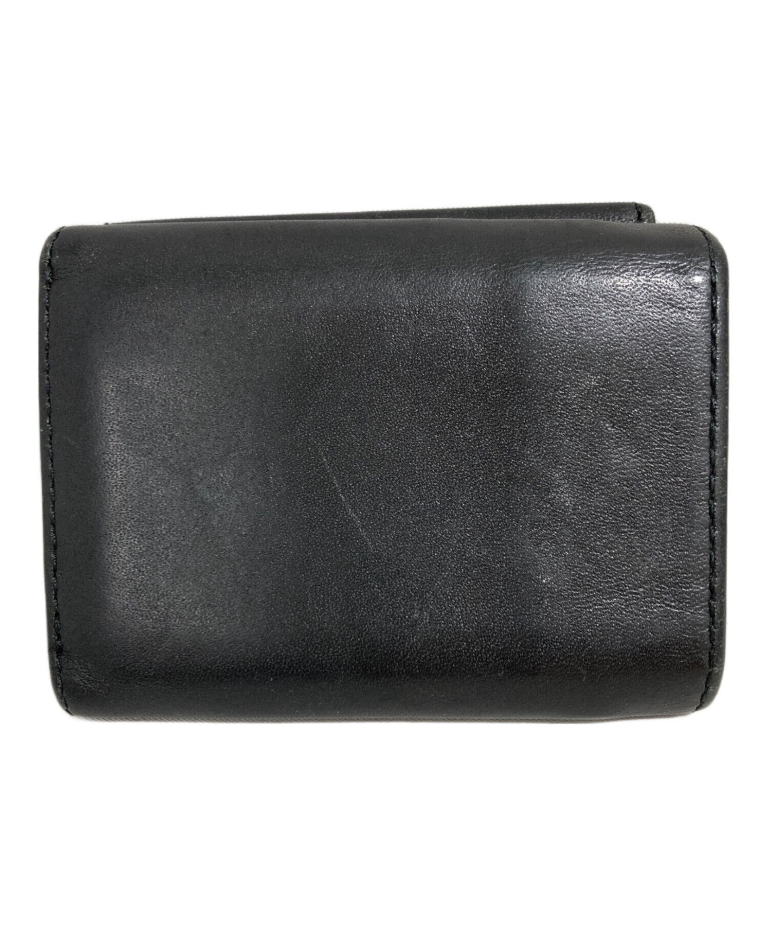 ⚠️中古品⚠️Vivienne Westwood 三つ折財布 エナメル ブラック 中古