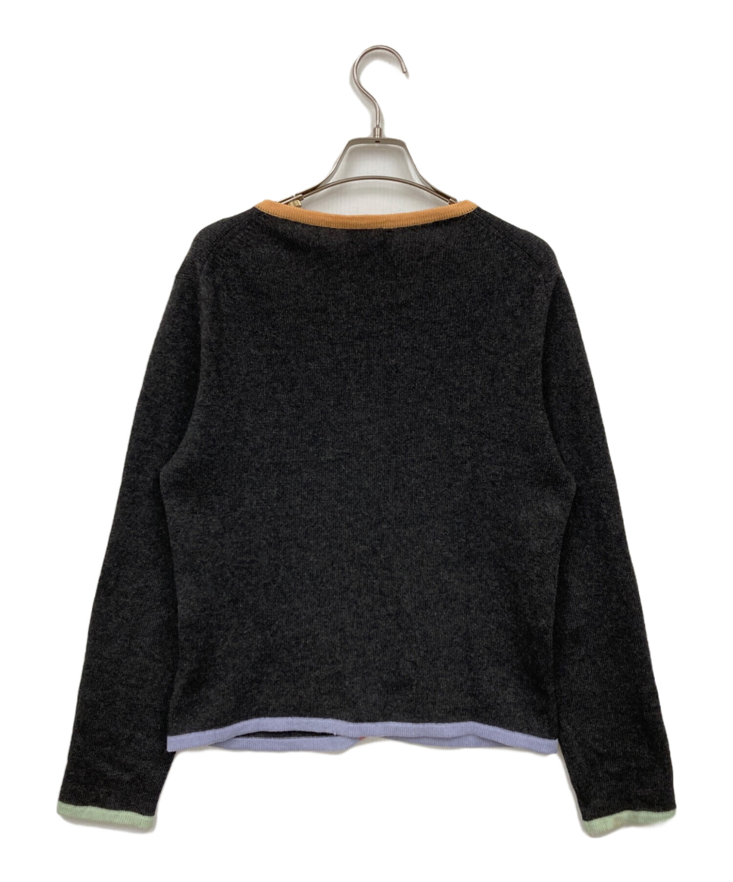 中古・古着通販】CHANEL (シャネル) カシミヤカーディガン グレー