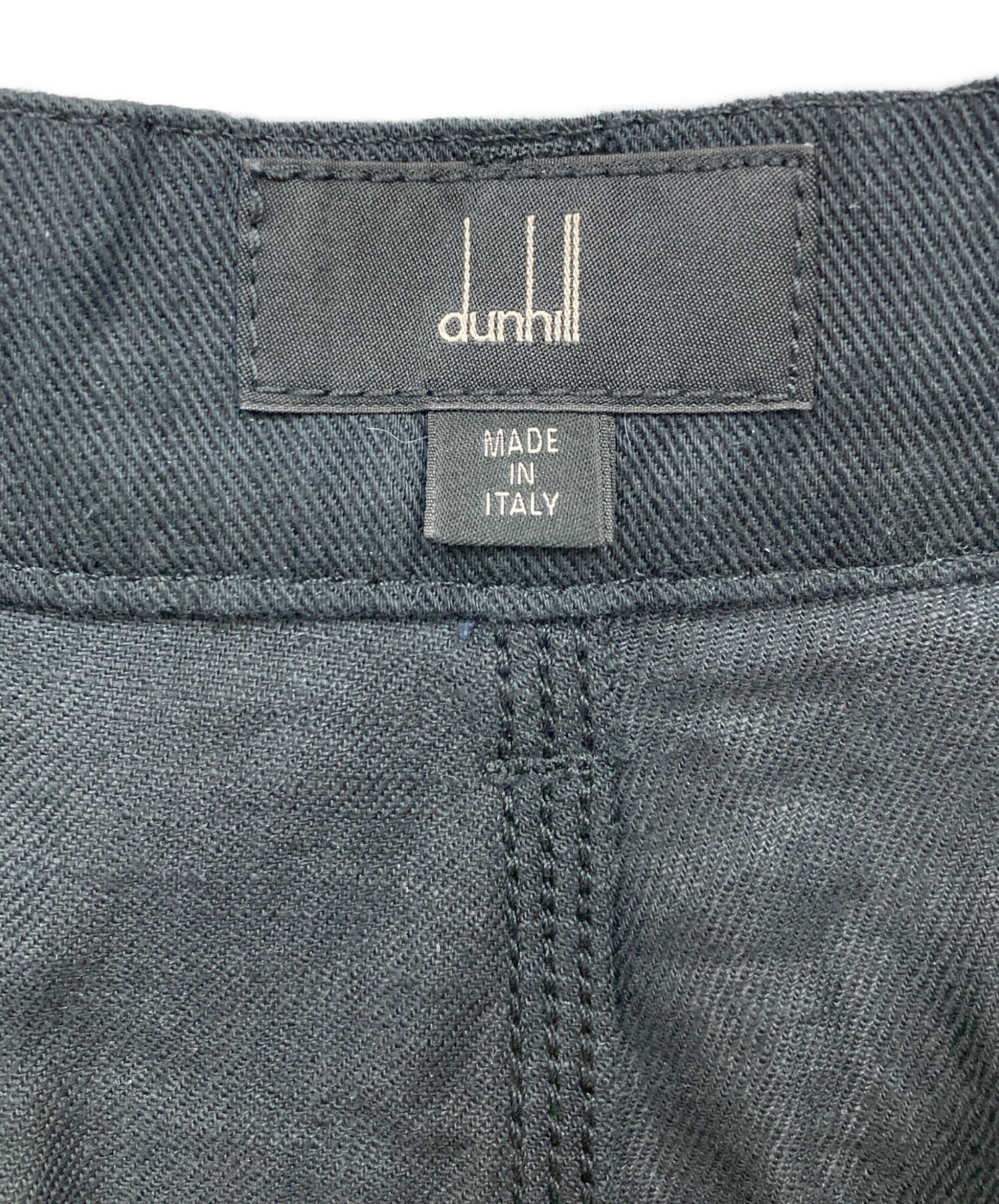 中古・古着通販】dunhill (ダンヒル) ペインターパンツ ブラック 