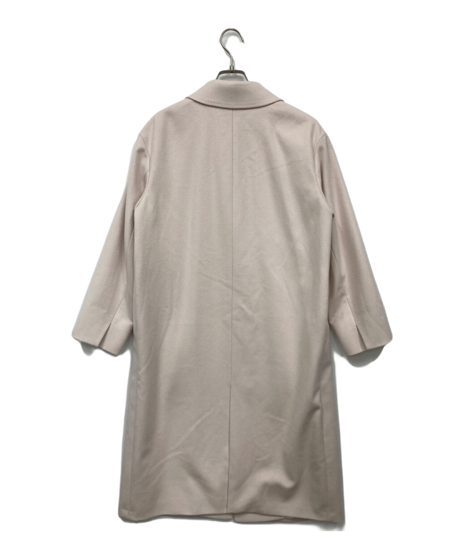 中古・古着通販】23区 (ニジュウサンク) ウールカシミヤコート ピンク 