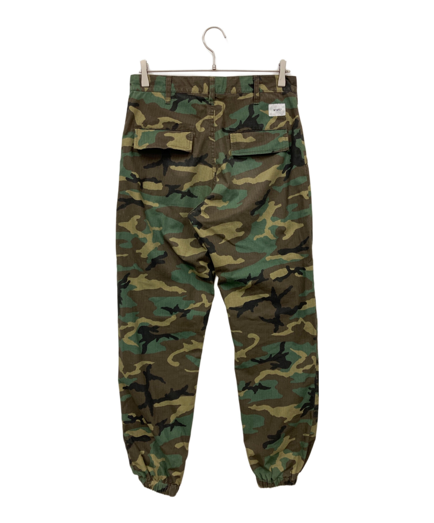 中古・古着通販】WTAPS (ダブルタップス) 迷彩パンツ グリーン サイズ
