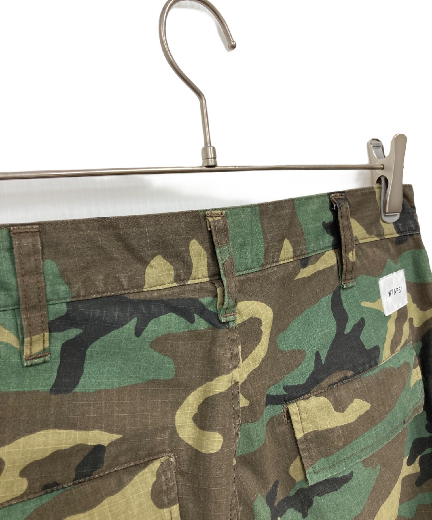中古・古着通販】WTAPS (ダブルタップス) 迷彩パンツ グリーン サイズ