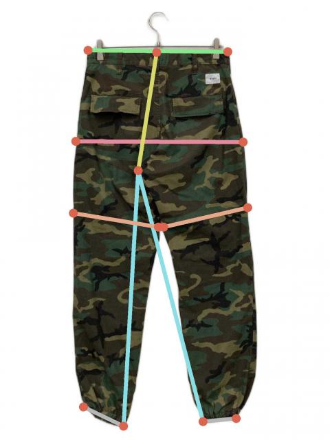 小物 wtaps / wrap / green 中古・古着通販】WTAPS (ダブルタップス) 迷彩パンツ グリーン サイズ