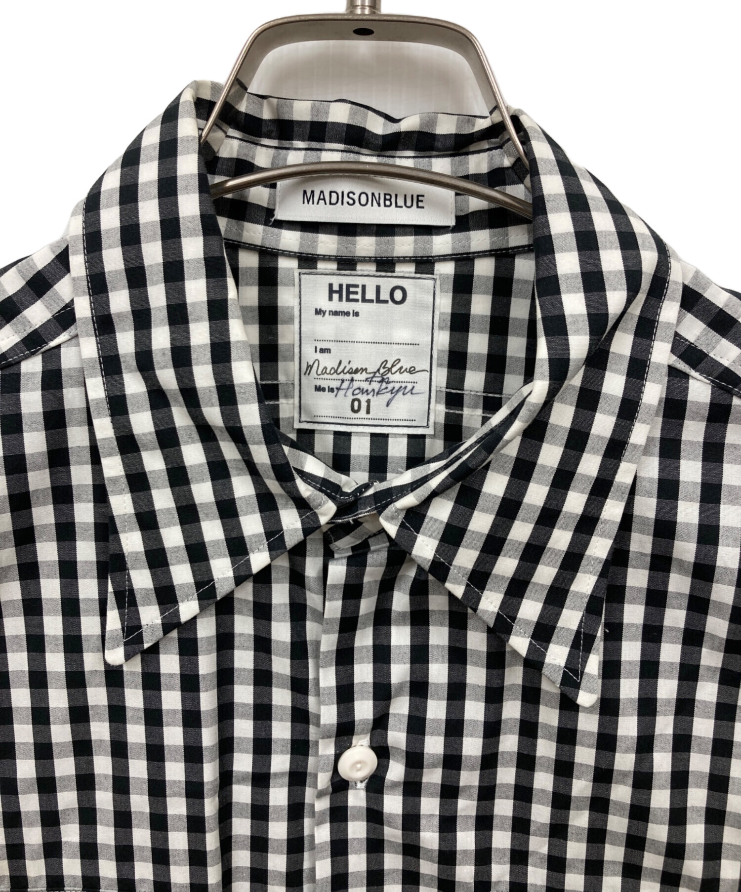中古・古着通販】MADISON BLUE (マディソンブルー) チェックシャツ