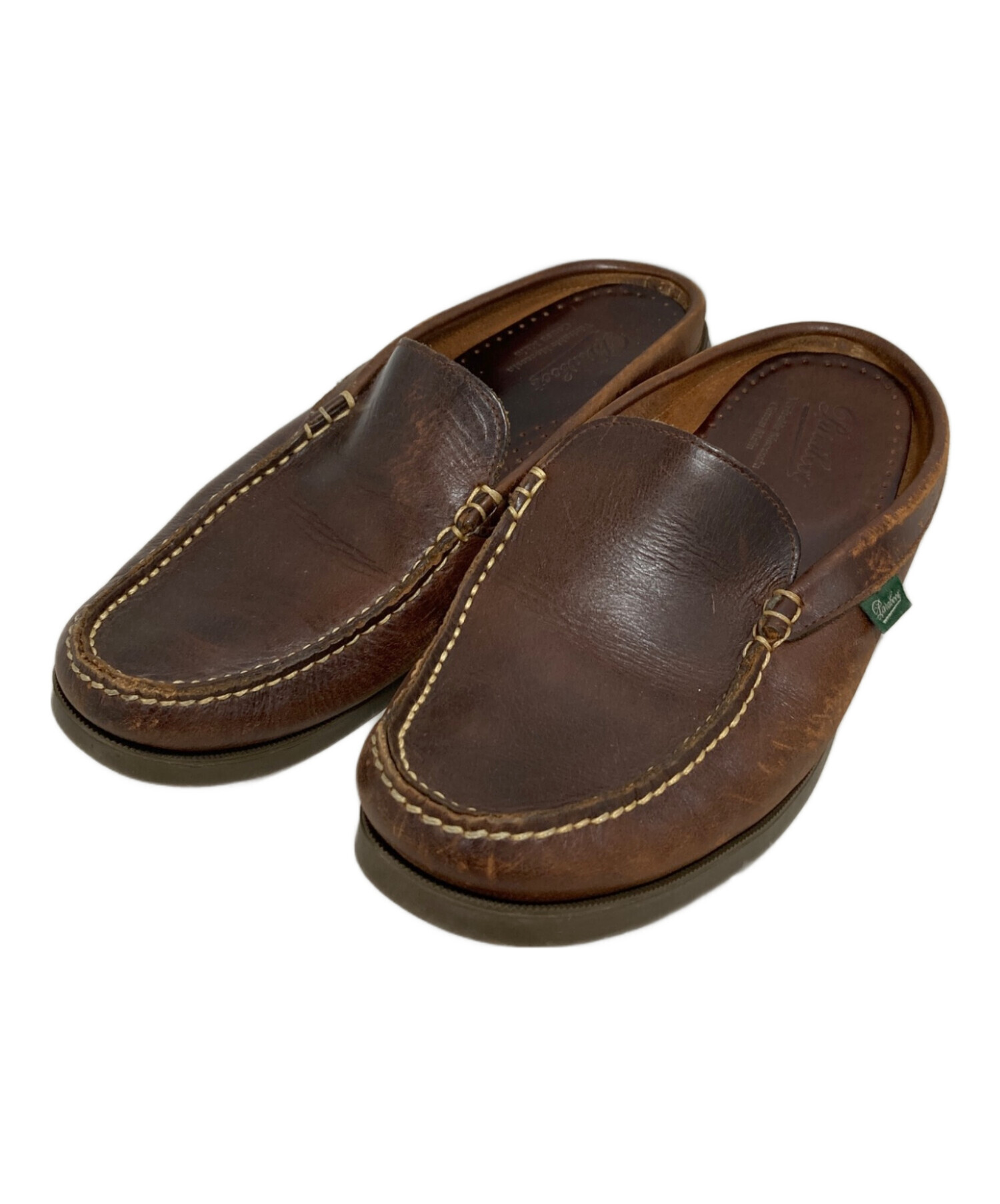 中古・古着通販】PARABOOT (パラブーツ) BAHAMAS レザースリッポン