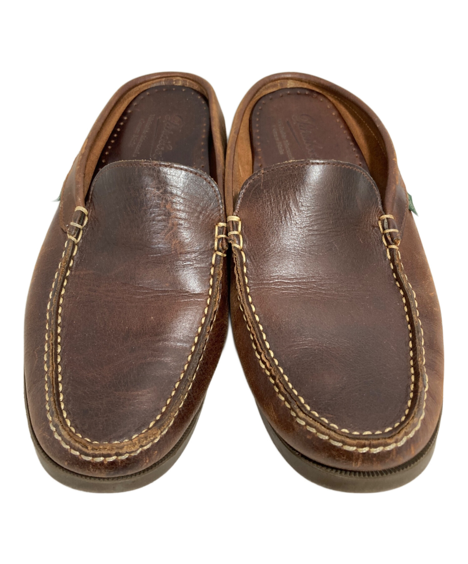中古・古着通販】PARABOOT (パラブーツ) BAHAMAS レザースリッポン
