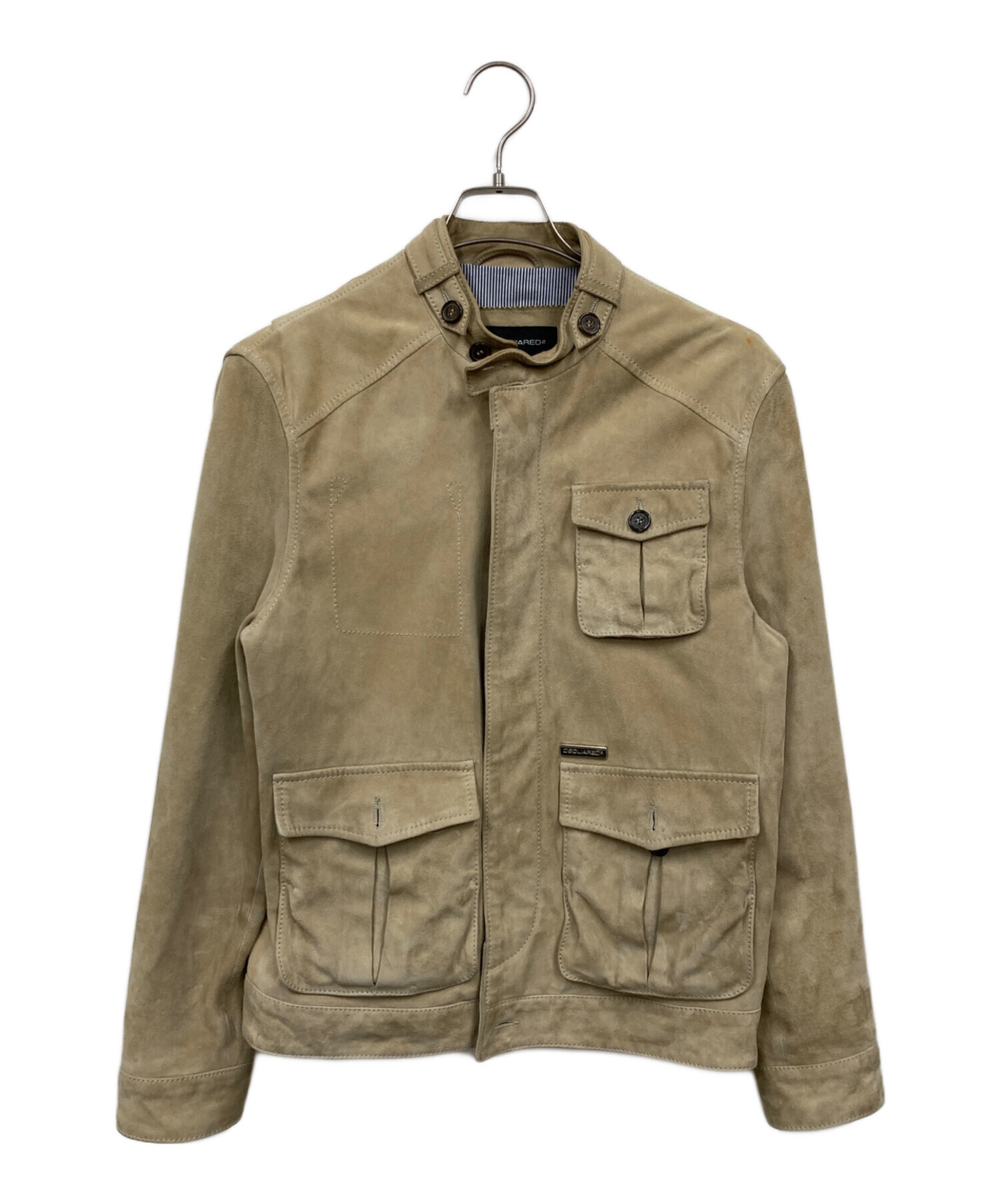 中古・古着通販】DSQUARED2 (ディースクエアード) スエードジャケット