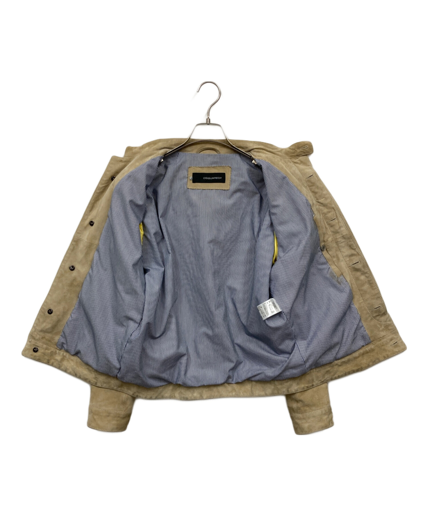 中古・古着通販】DSQUARED2 (ディースクエアード) スエードジャケット