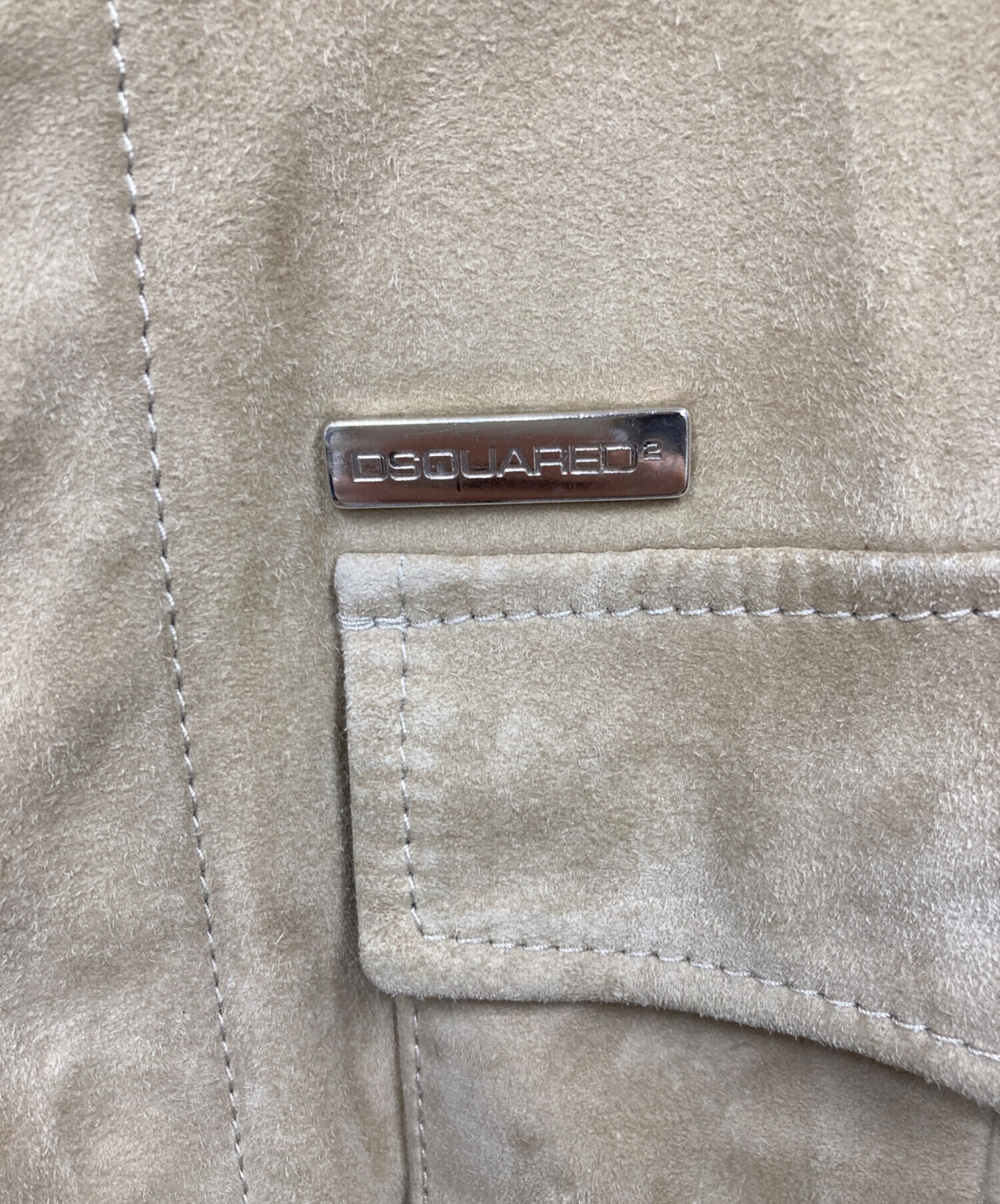 中古・古着通販】DSQUARED2 (ディースクエアード) スエードジャケット