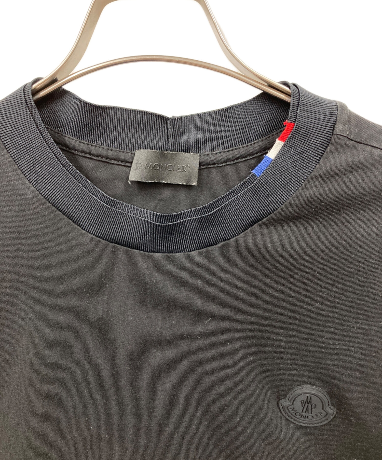 中古・古着通販】MONCLER (モンクレール) MAGLIA T-SHIRTS ブラック