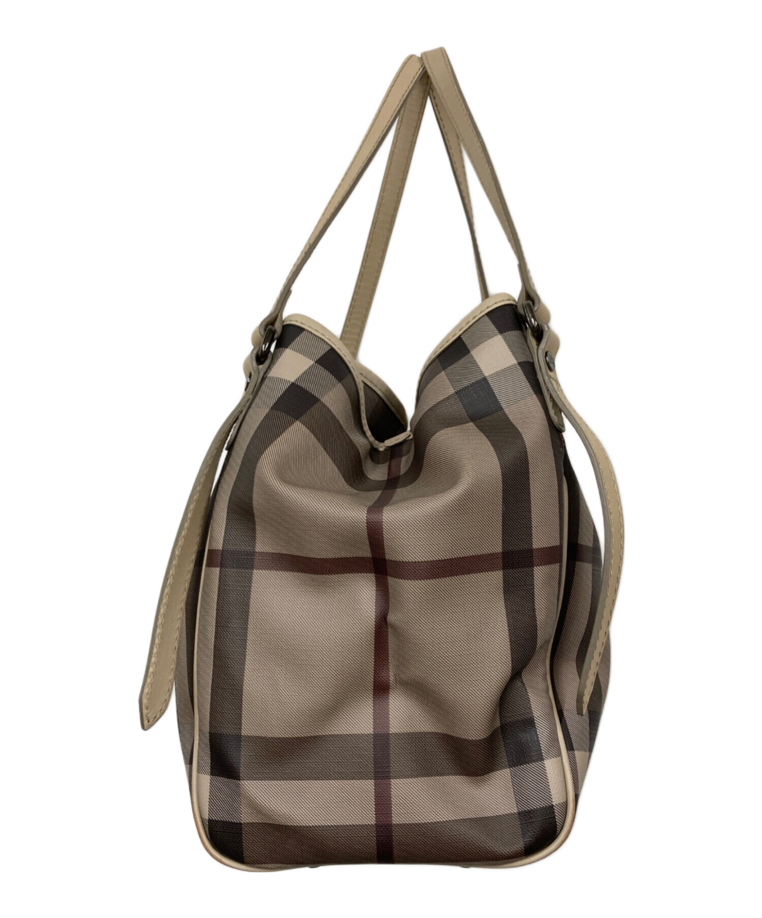 中古・古着通販】BURBERRY (バーバリー) ノバチェック ハンドバッグ