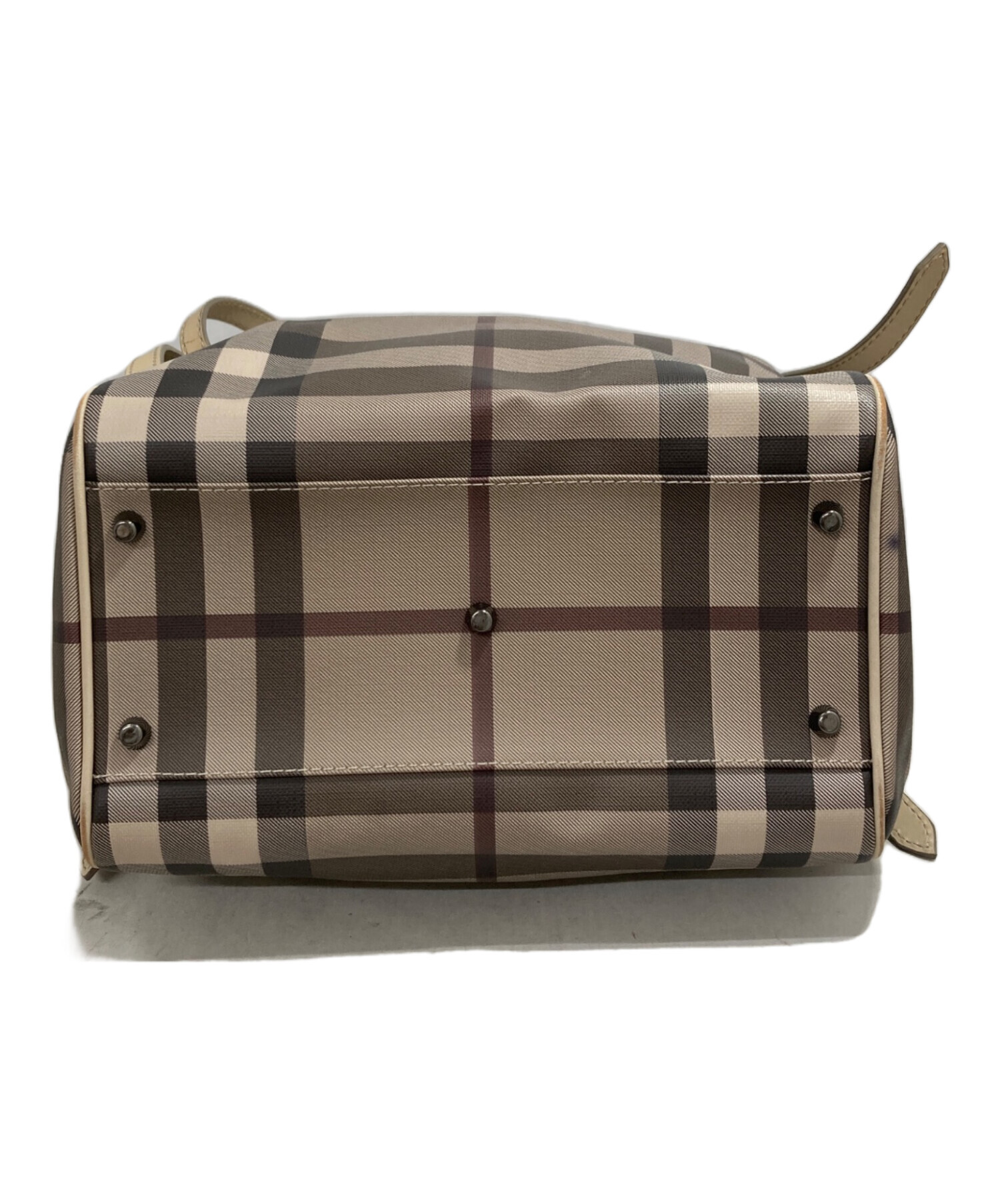 中古・古着通販】BURBERRY (バーバリー) ノバチェック ハンドバッグ