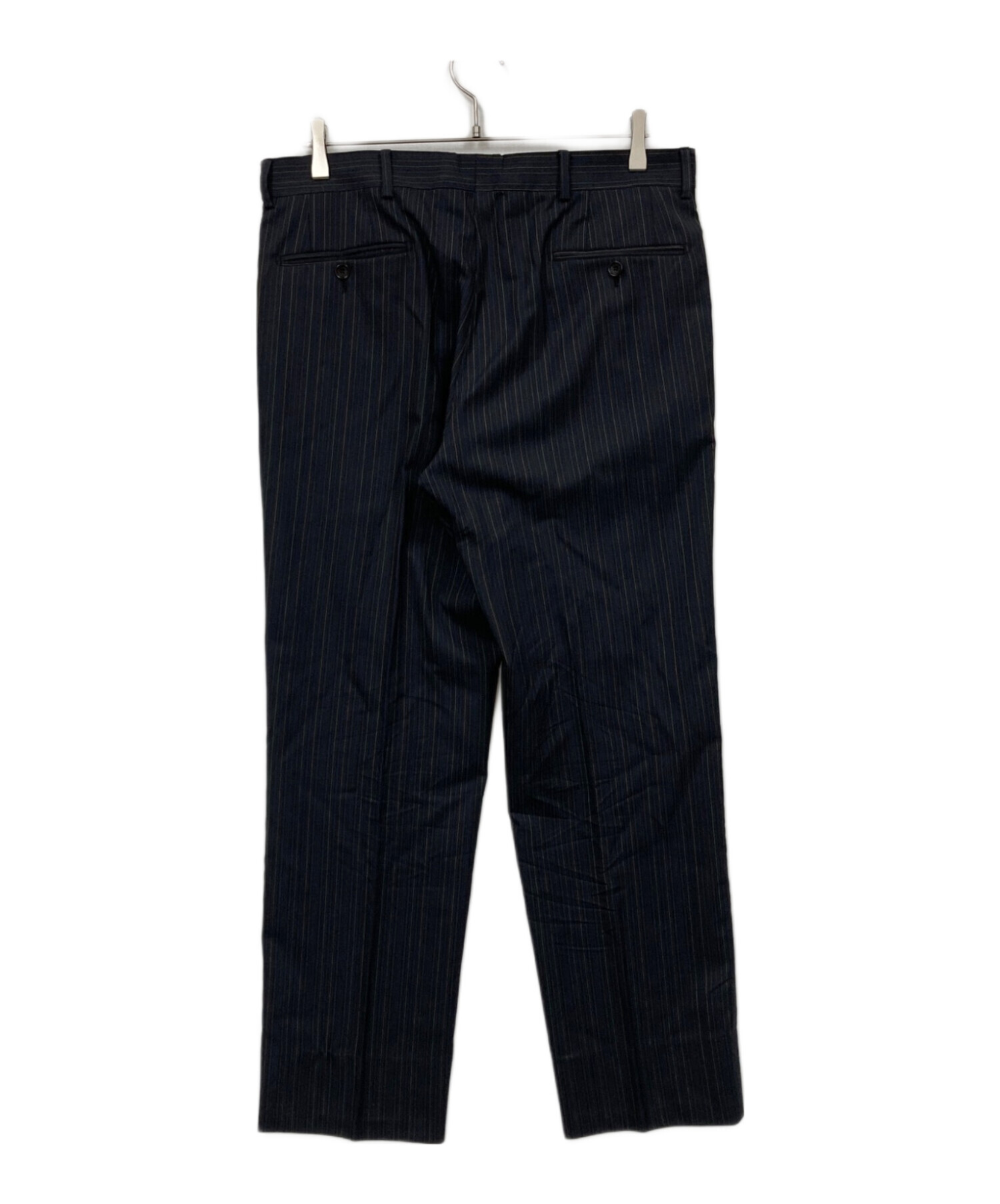 中古・古着通販】ETRO (エトロ) ストライプスーツ グレー サイズ:48