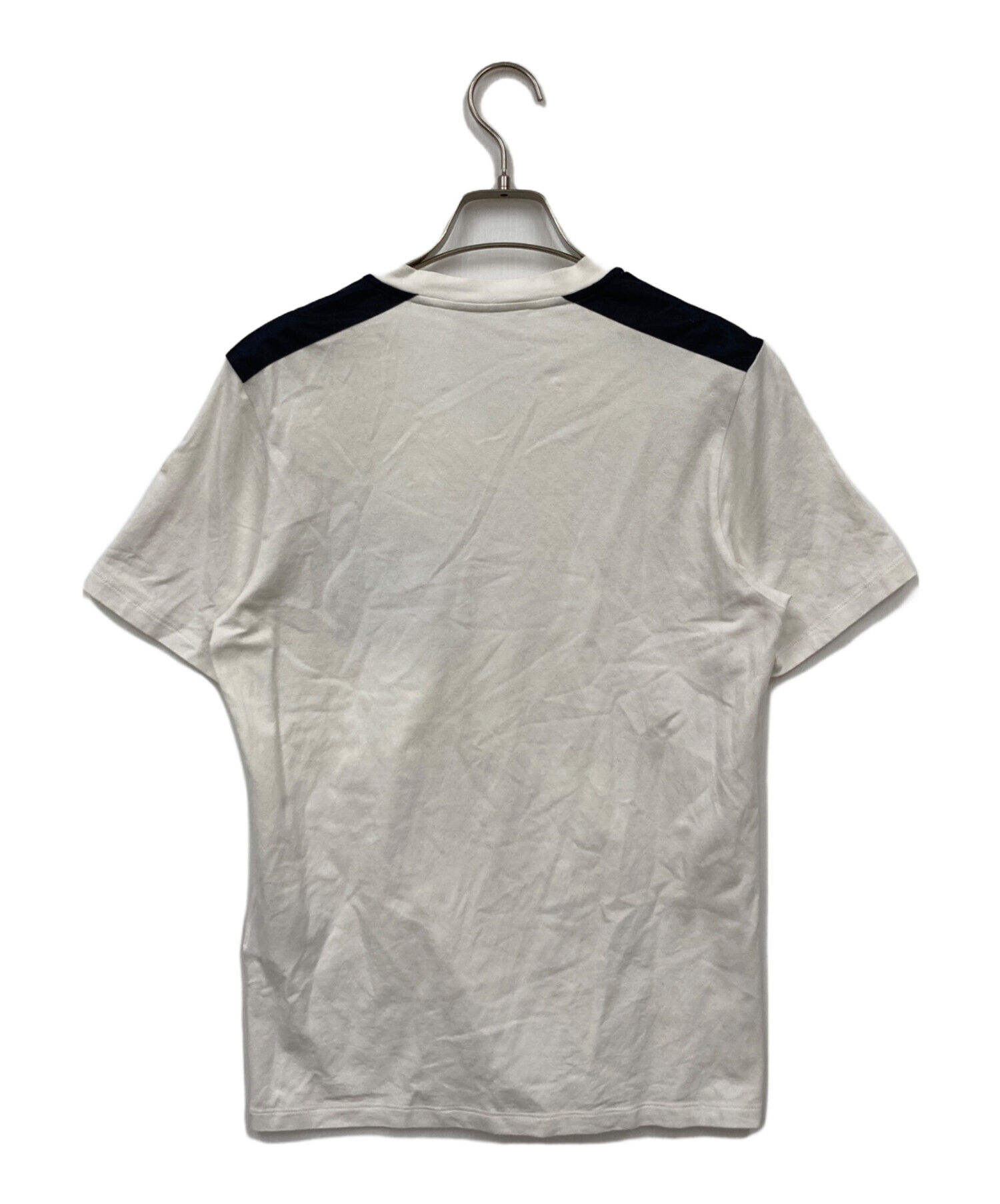 中古・古着通販】PRADA (プラダ) VネックTシャツ ホワイト サイズ:XS