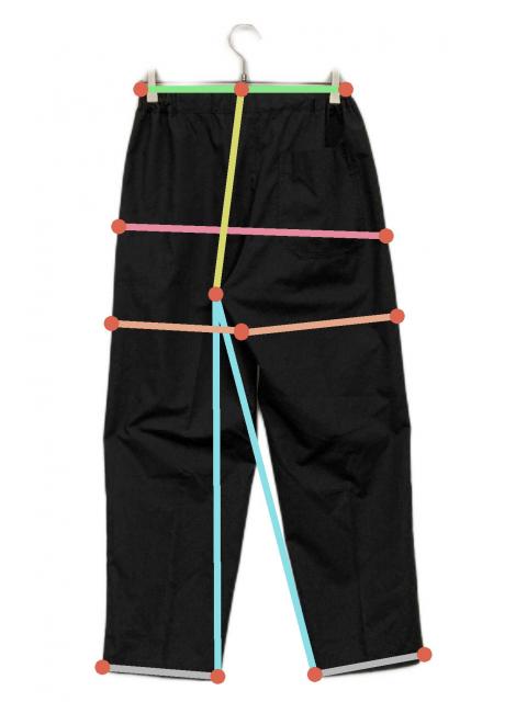 中古・古着通販】Gypsohila (ジプソフィア) Relaxy Pants ブラック