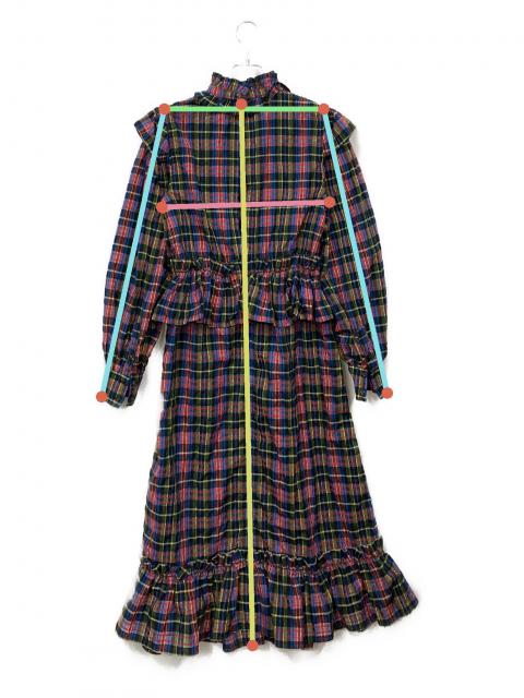 中古・古着通販】Ganni (ガニー) ワンピース マルチカラー サイズ:34
