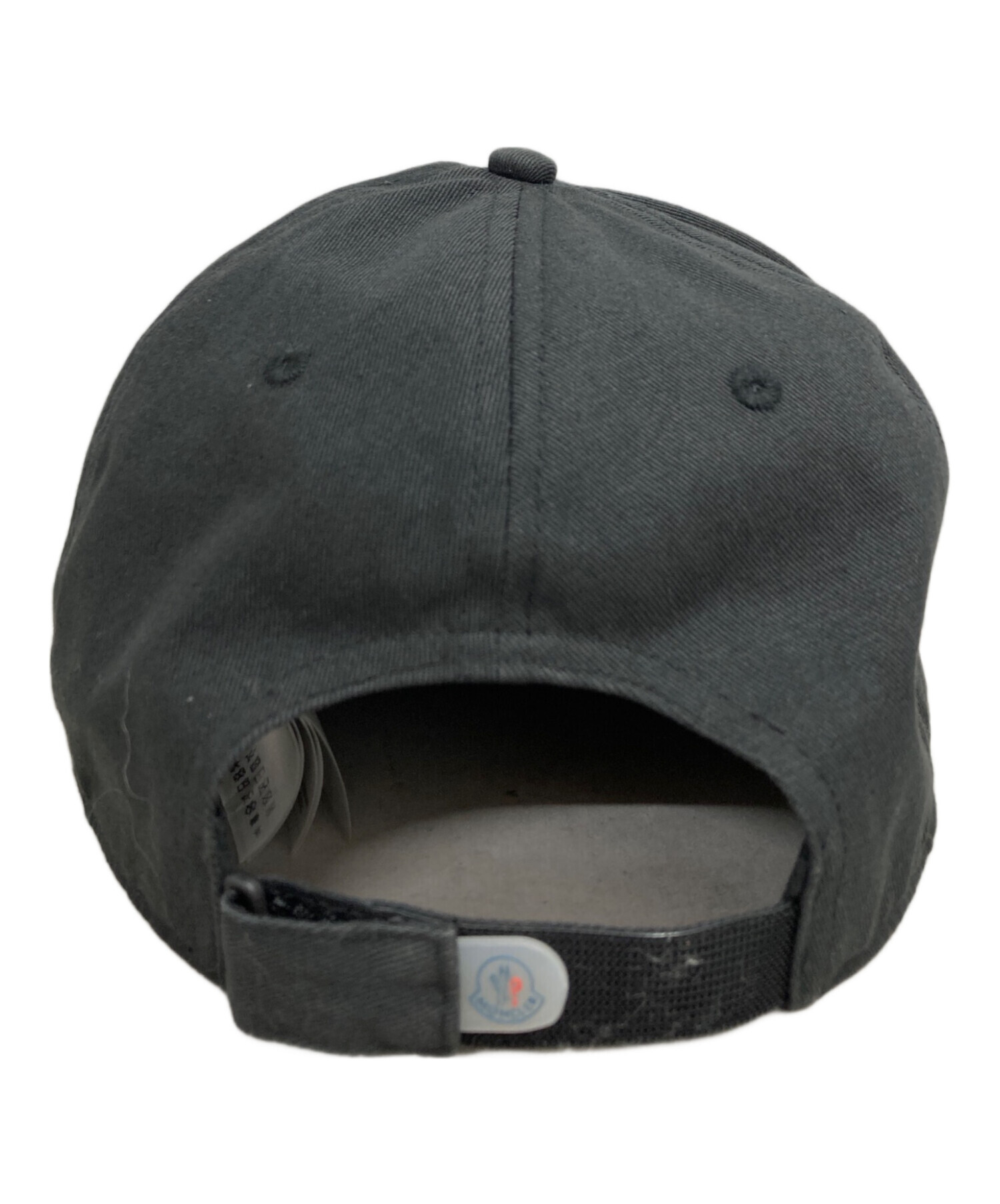 中古・古着通販】MONCLER (モンクレール) キャップ ブラック サイズ:L