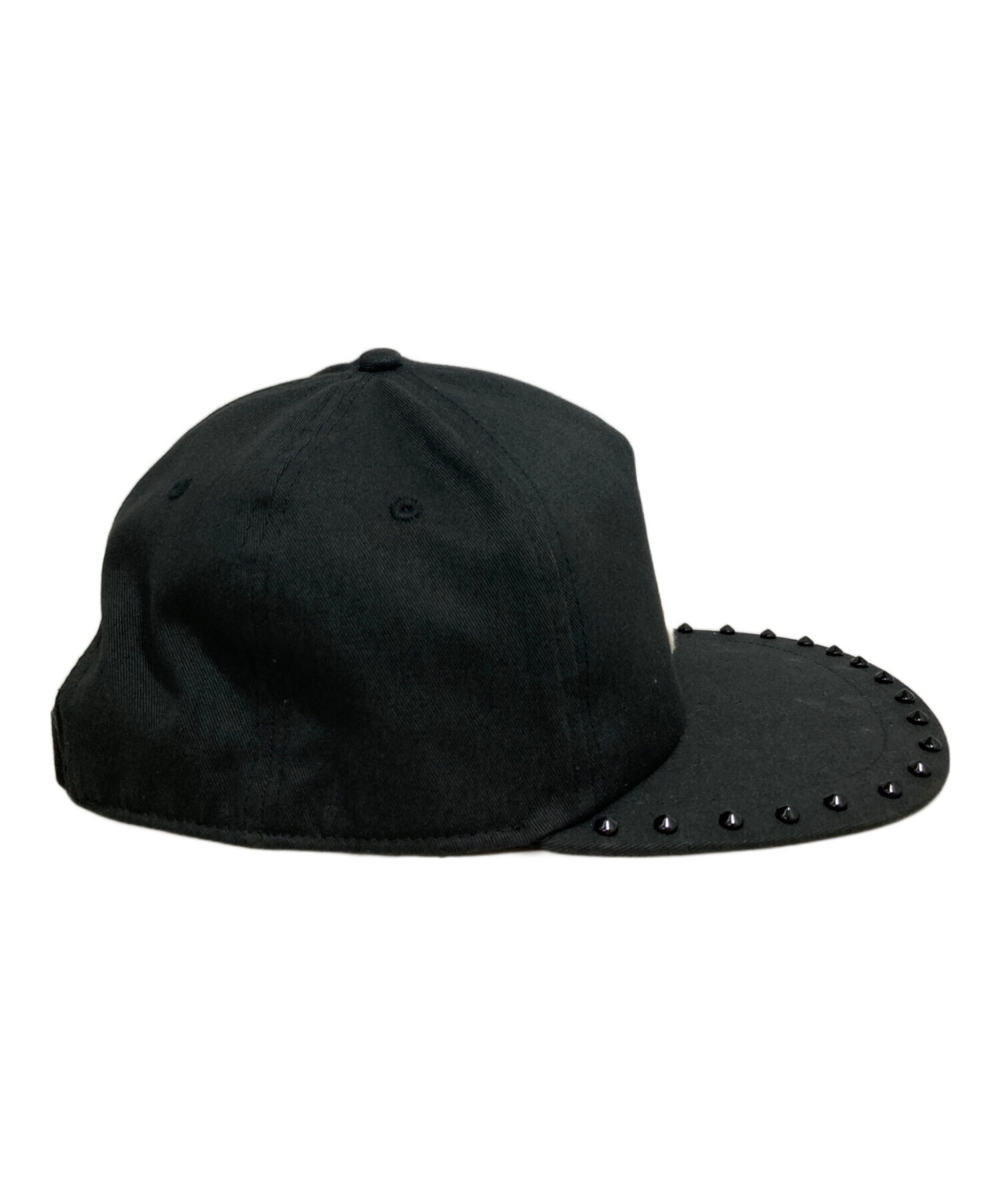 中古・古着通販】MONCLER (モンクレール) キャップ ブラック サイズ:L